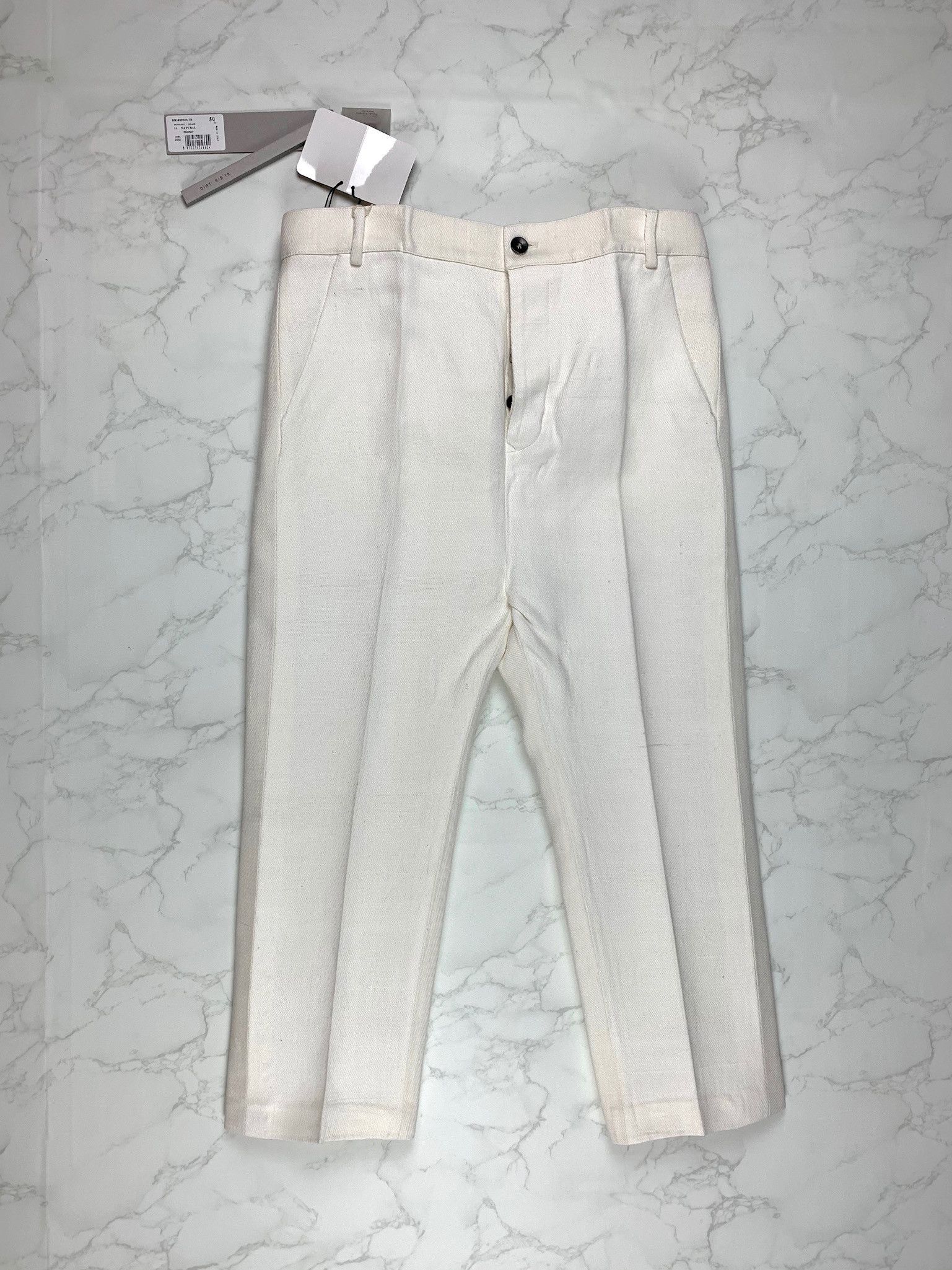 Rick Owens 🔥70% OFF🔥 [SALE] Rick Owens Bolans Natural Cropped Pants Size US 32 / EU 48 - 1 Thumbnail