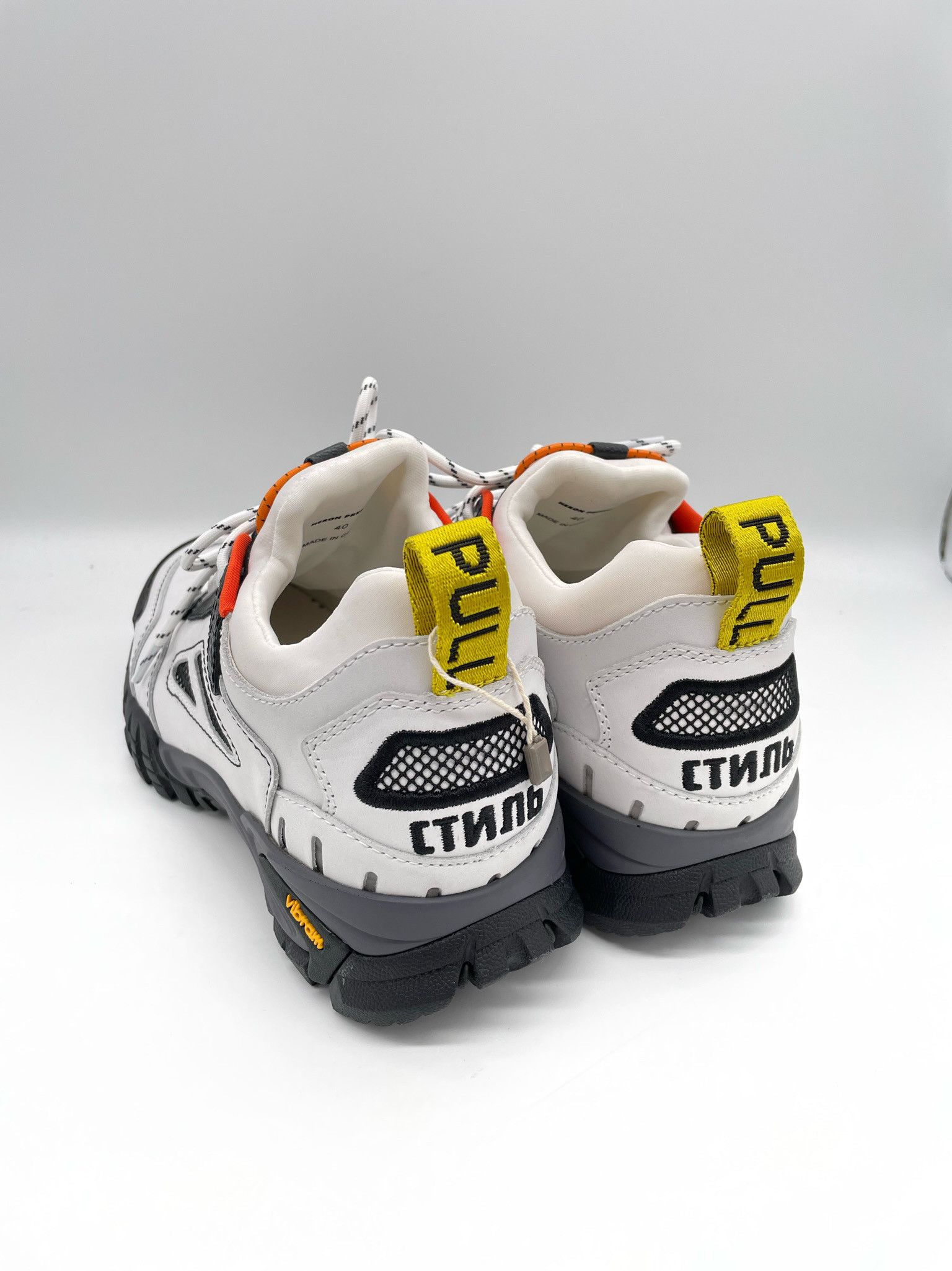 Heron Preston 🔥65% OFF🔥 [SALE] Heron Preston Security White Sneakers Size US 7 / EU 40 - 6 Thumbnail