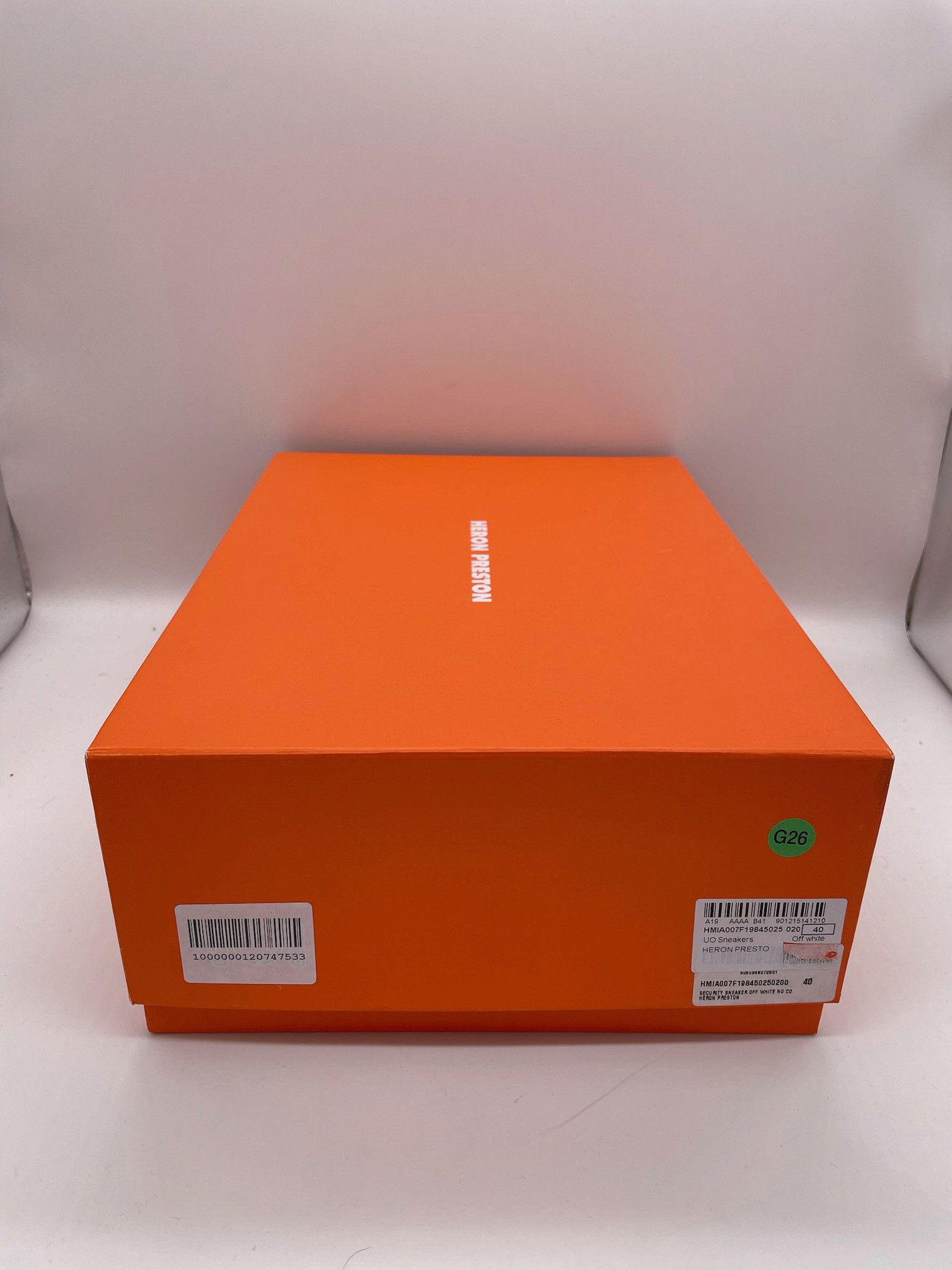 Heron Preston 🔥65% OFF🔥 [SALE] Heron Preston Security White Sneakers Size US 7 / EU 40 - 12 Thumbnail