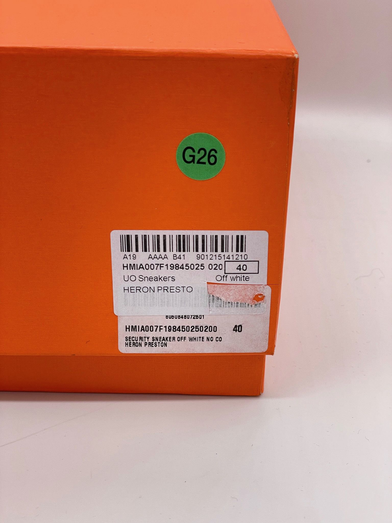 Heron Preston 🔥65% OFF🔥 [SALE] Heron Preston Security White Sneakers Size US 7 / EU 40 - 11 Thumbnail