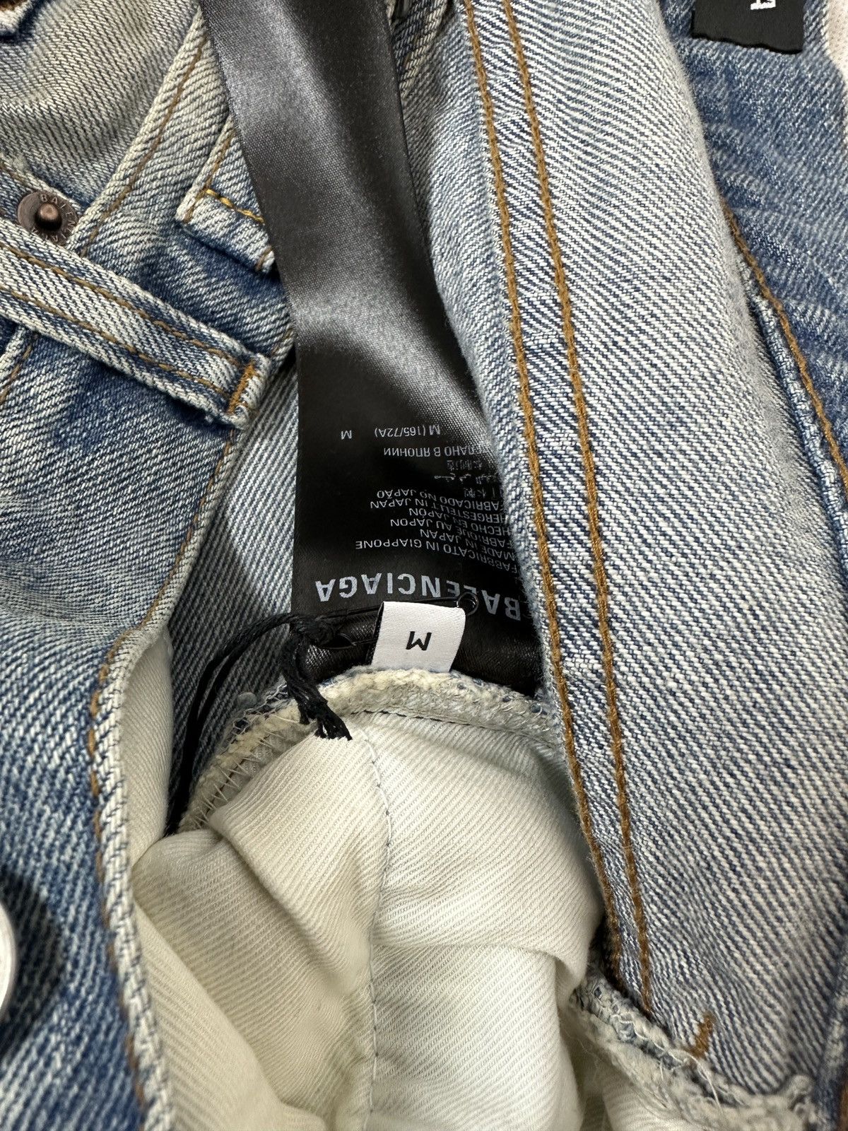 Balenciaga Balenciaga SS22 oversized distressed denim Size US 33 - 6 Thumbnail
