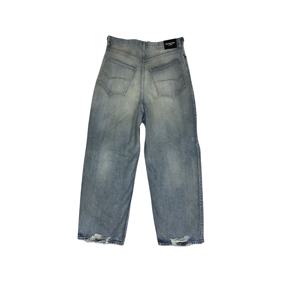 Balenciaga Balenciaga SS22 oversized distressed denim Size US 33 - 2 Thumbnail
