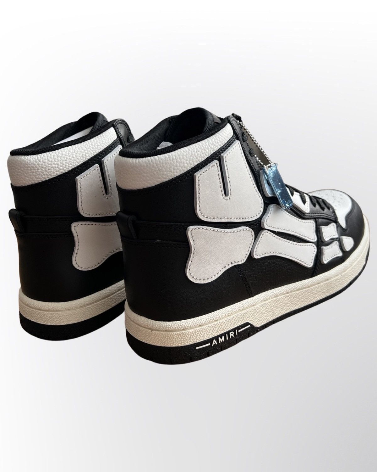 Amiri Amiri SKEL-HI black white sneaker Size US 10 / EU 43 - 5 Thumbnail