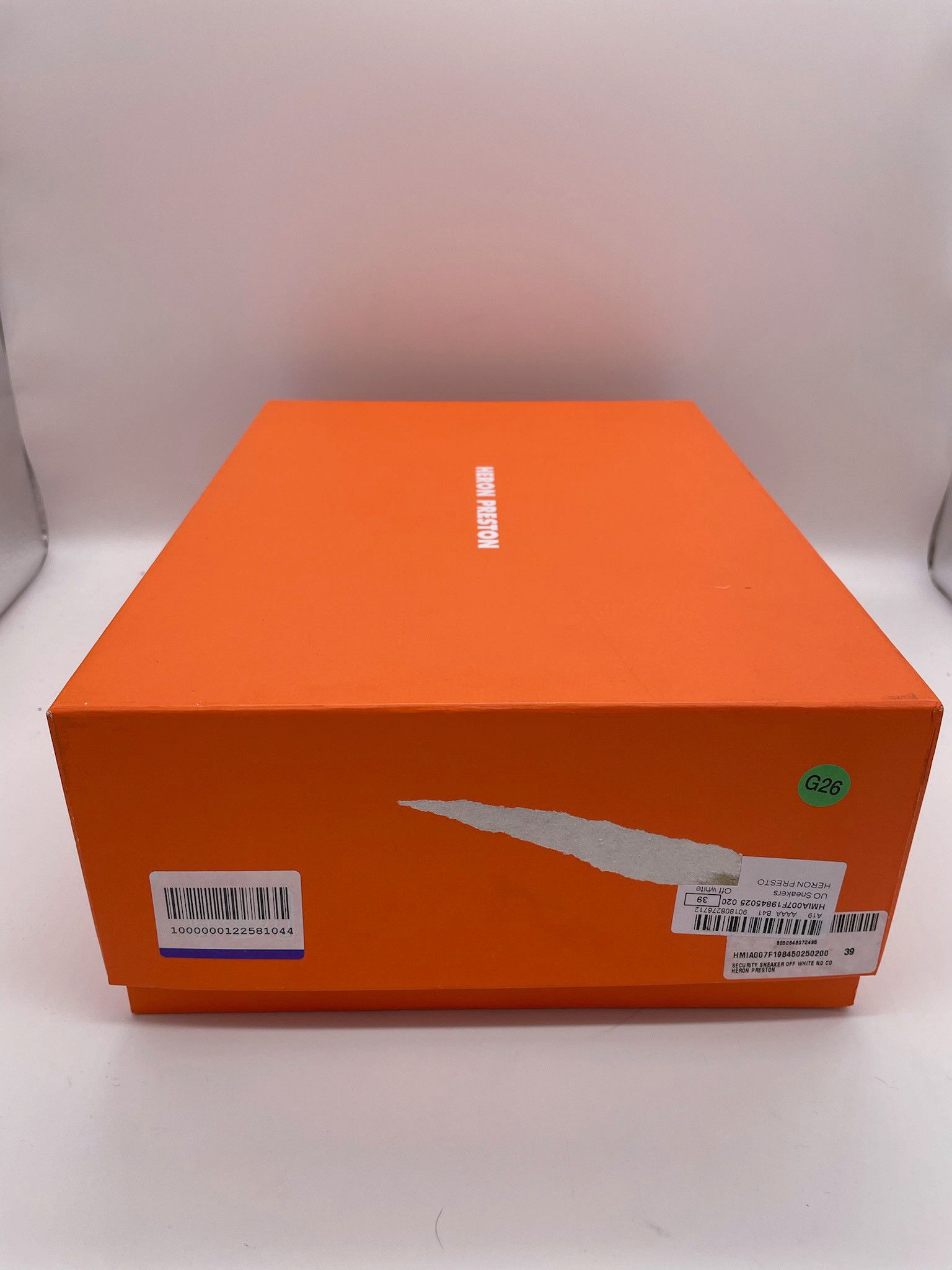 Heron Preston 🔥65% OFF🔥 [SALE] Heron Preston Security White Sneakers Size US 6 / EU 39 - 11 Thumbnail
