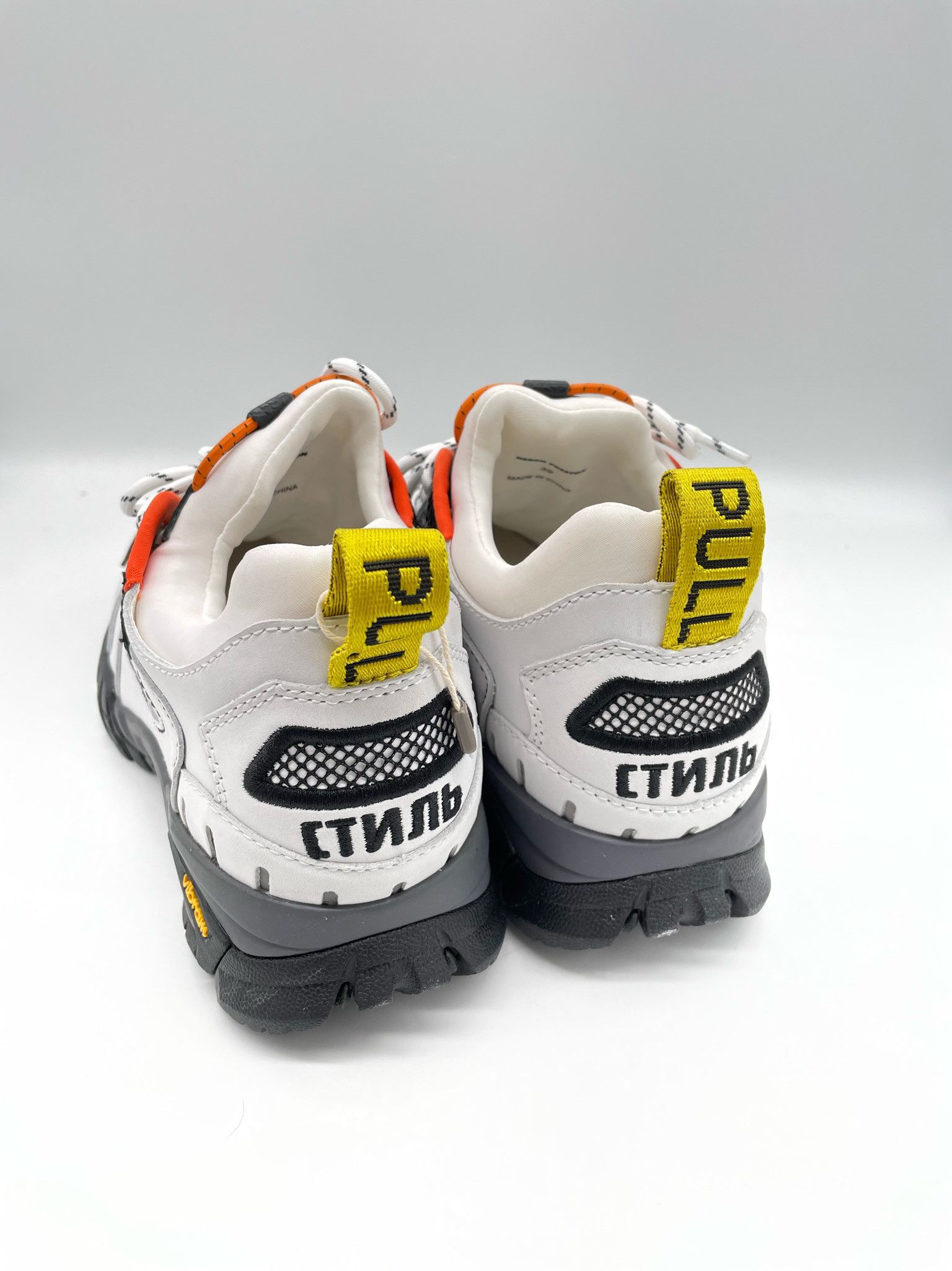 Heron Preston 🔥65% OFF🔥 [SALE] Heron Preston Security White Sneakers Size US 6 / EU 39 - 6 Thumbnail