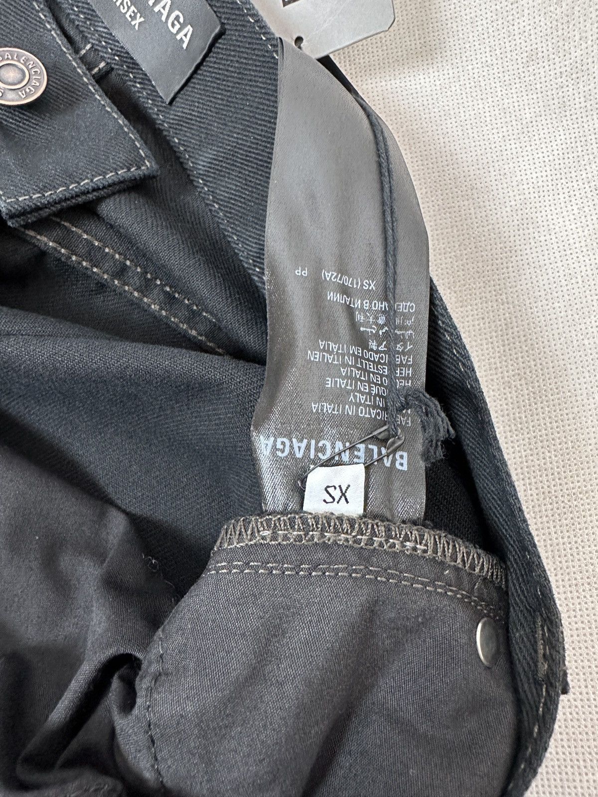 Balenciaga Balenciaga SS22 matte black oversized denim Size US 32 / EU 48 - 7 Thumbnail
