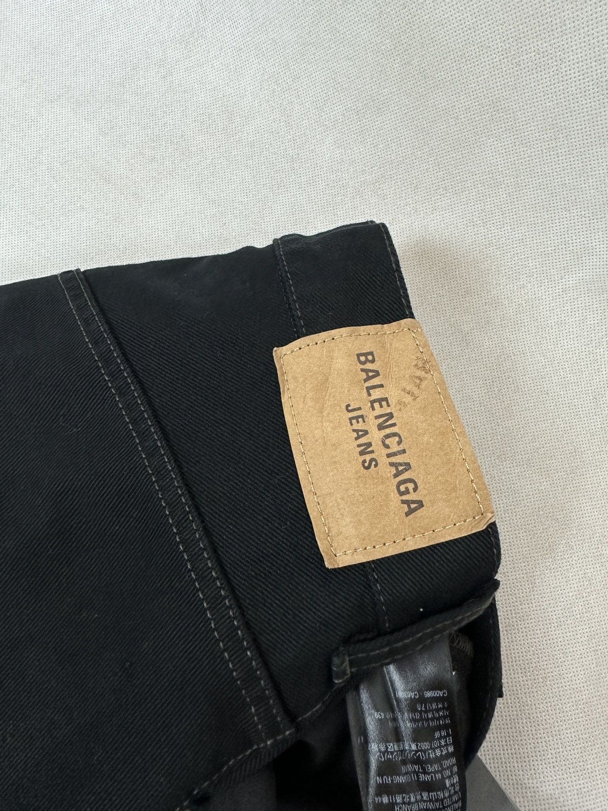 Balenciaga Balenciaga SS22 matte black oversized denim Size US 32 / EU 48 - 4 Thumbnail