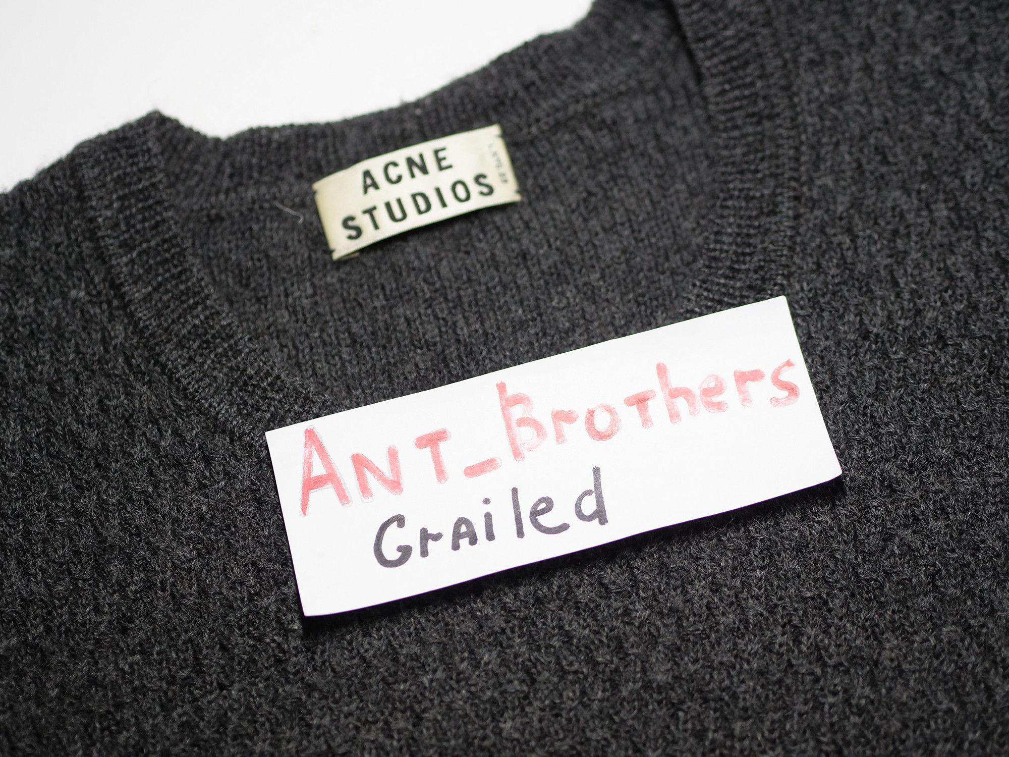 Acne Studios Acne Studios Cusco AW13 sweater Size US S / EU 44-46 / 1 - 6 Thumbnail