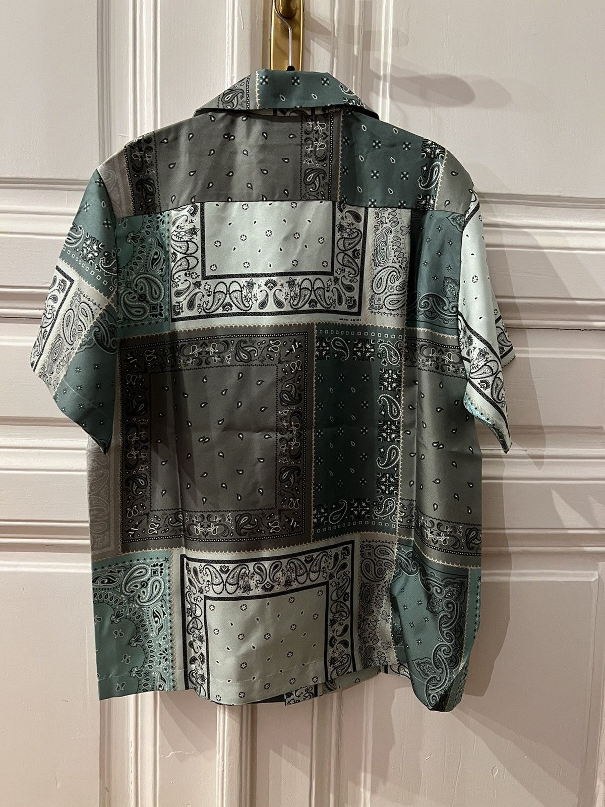Amiri 100% silk bandana shirt Size US S / EU 44-46 / 1 - 2 Thumbnail