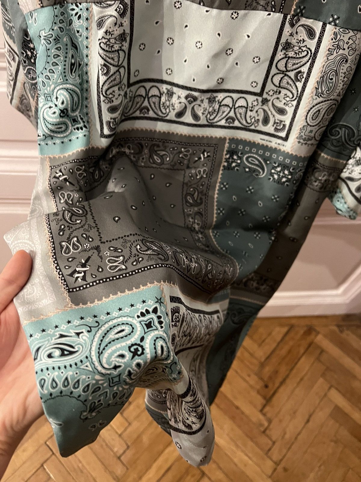 Amiri 100% silk bandana shirt Size US S / EU 44-46 / 1 - 3 Thumbnail