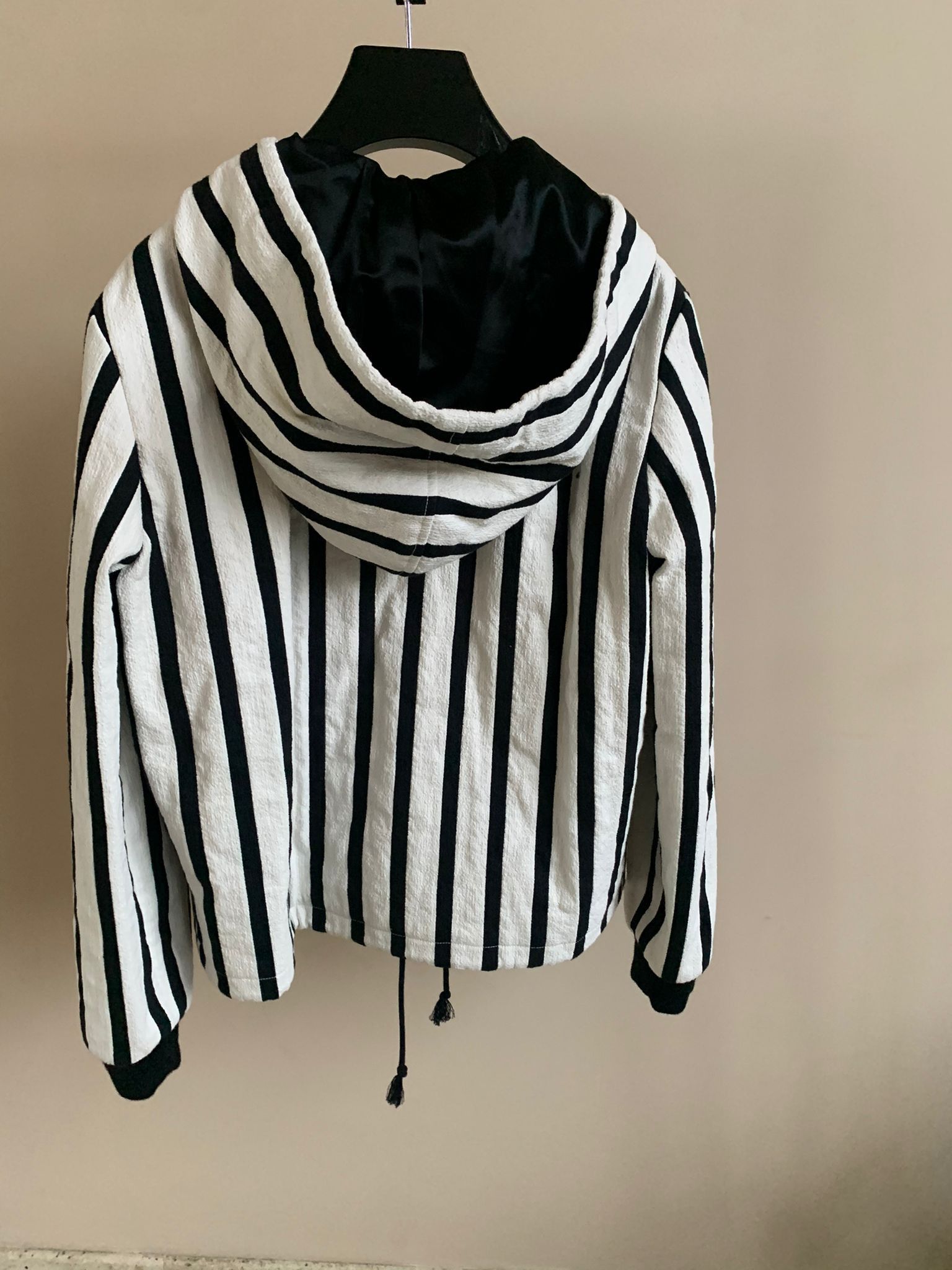 Saint Laurent Paris Teddy Baha Jacket in Boucle Rayure Size US M / EU 48-50 / 2 - 10 Thumbnail