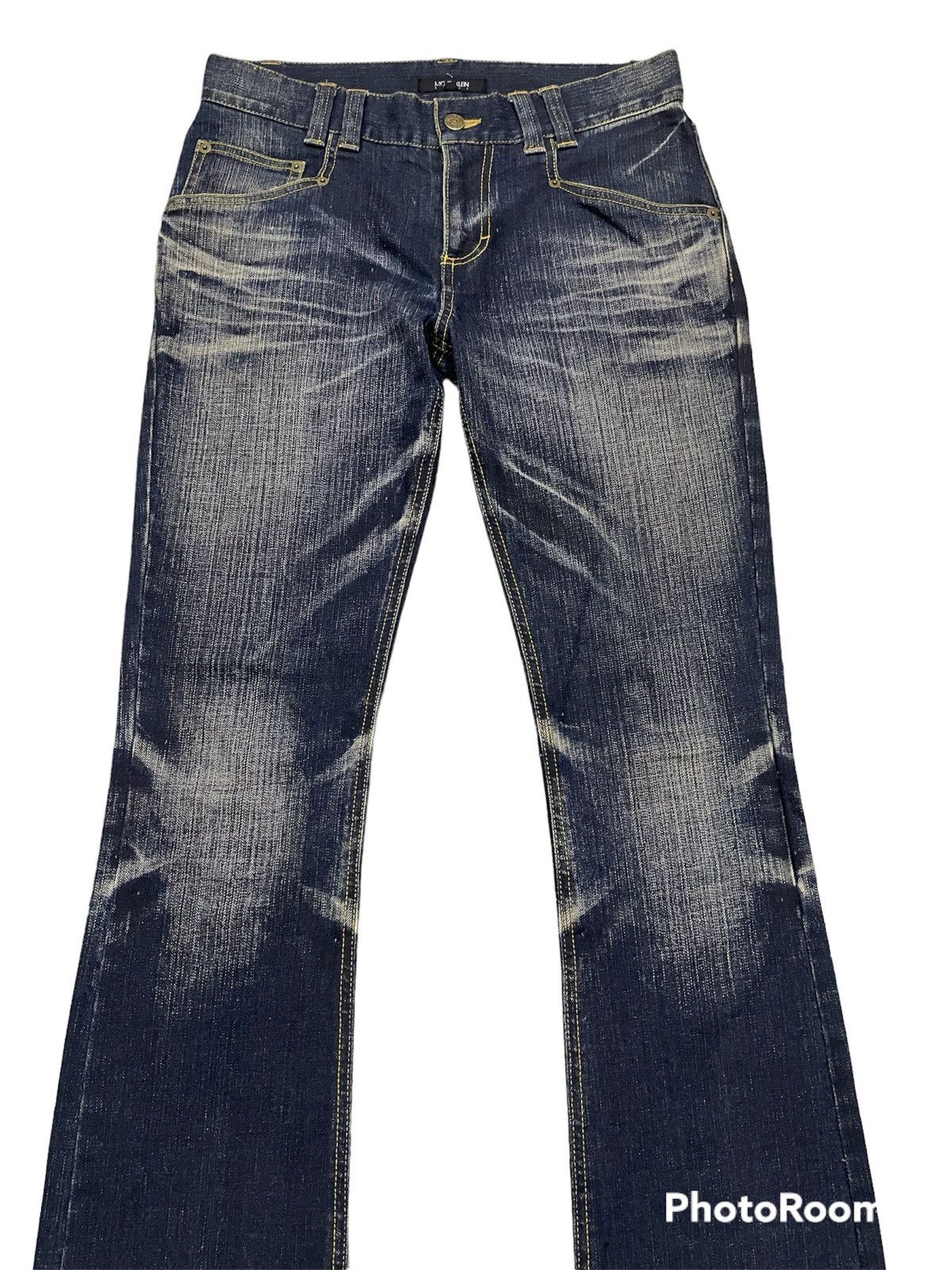 Japanese Brand MICHEAL KLEIN HOMME FLARE JEANS Size US 31 - 5 Thumbnail
