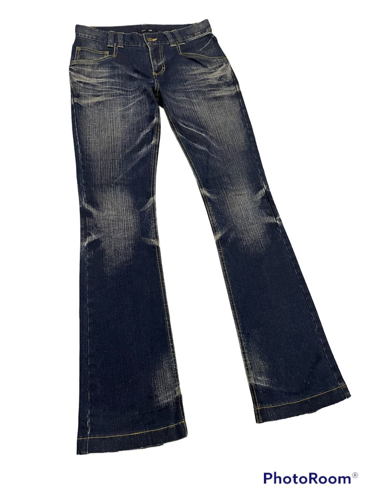 Japanese Brand MICHEAL KLEIN HOMME FLARE JEANS Size US 31 - 4 Thumbnail