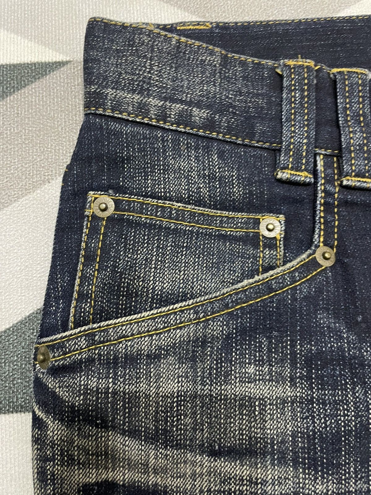 Japanese Brand MICHEAL KLEIN HOMME FLARE JEANS Size US 31 - 6 Thumbnail