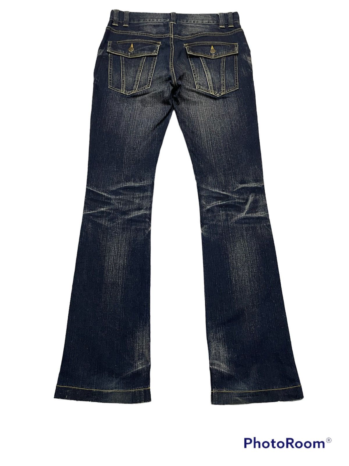 Japanese Brand MICHEAL KLEIN HOMME FLARE JEANS Size US 31 - 2 Thumbnail
