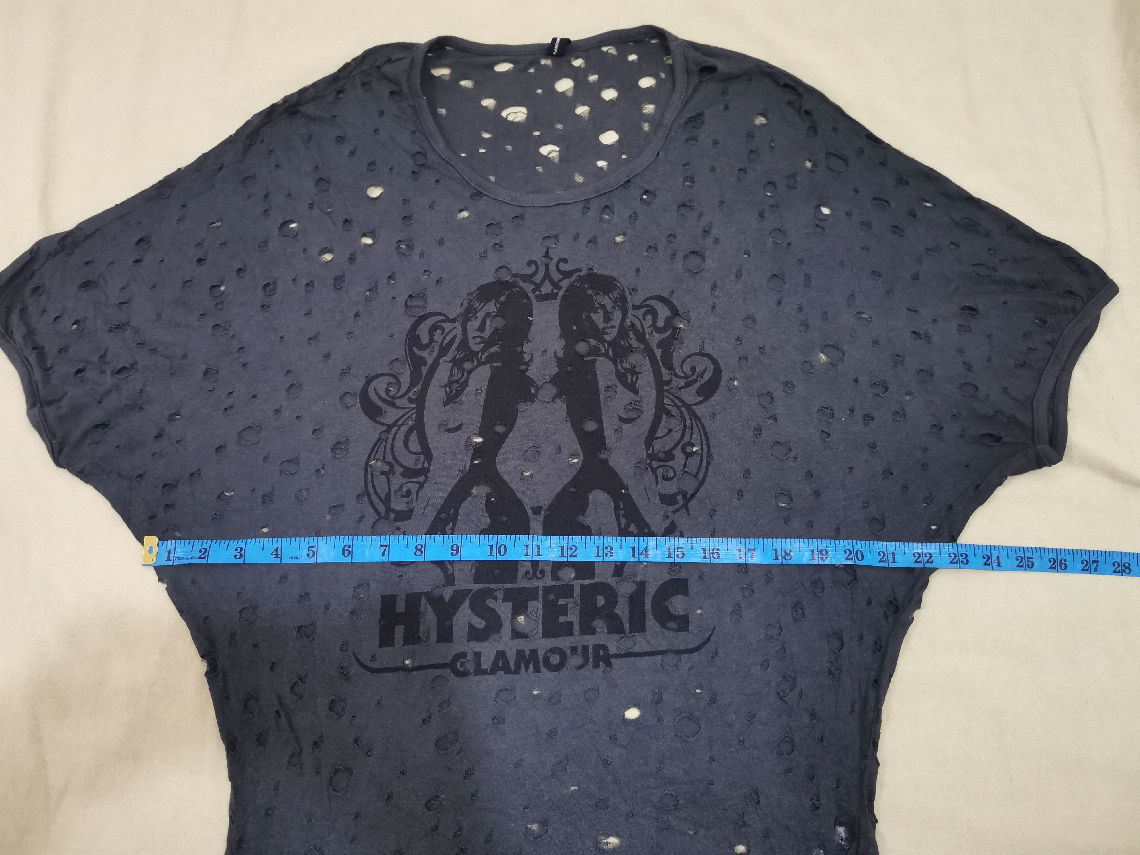 Hysteric Glamour Hysteric Glamour Hell's Coming Down Tee Punk Seditionaries Size US M / EU 48-50 / 2 - 8 Thumbnail