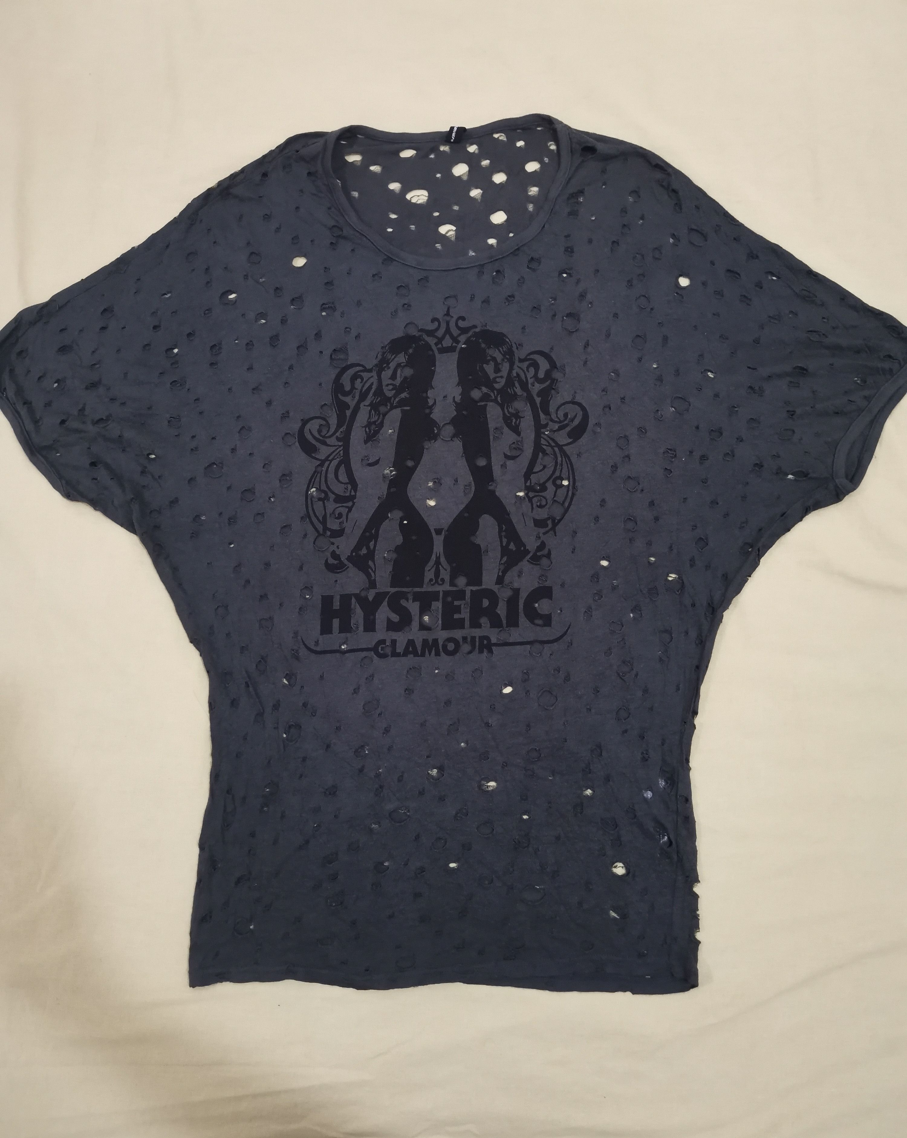 Hysteric Glamour Hysteric Glamour Hell's Coming Down Tee Punk Seditionaries Size US M / EU 48-50 / 2 - 2 Thumbnail