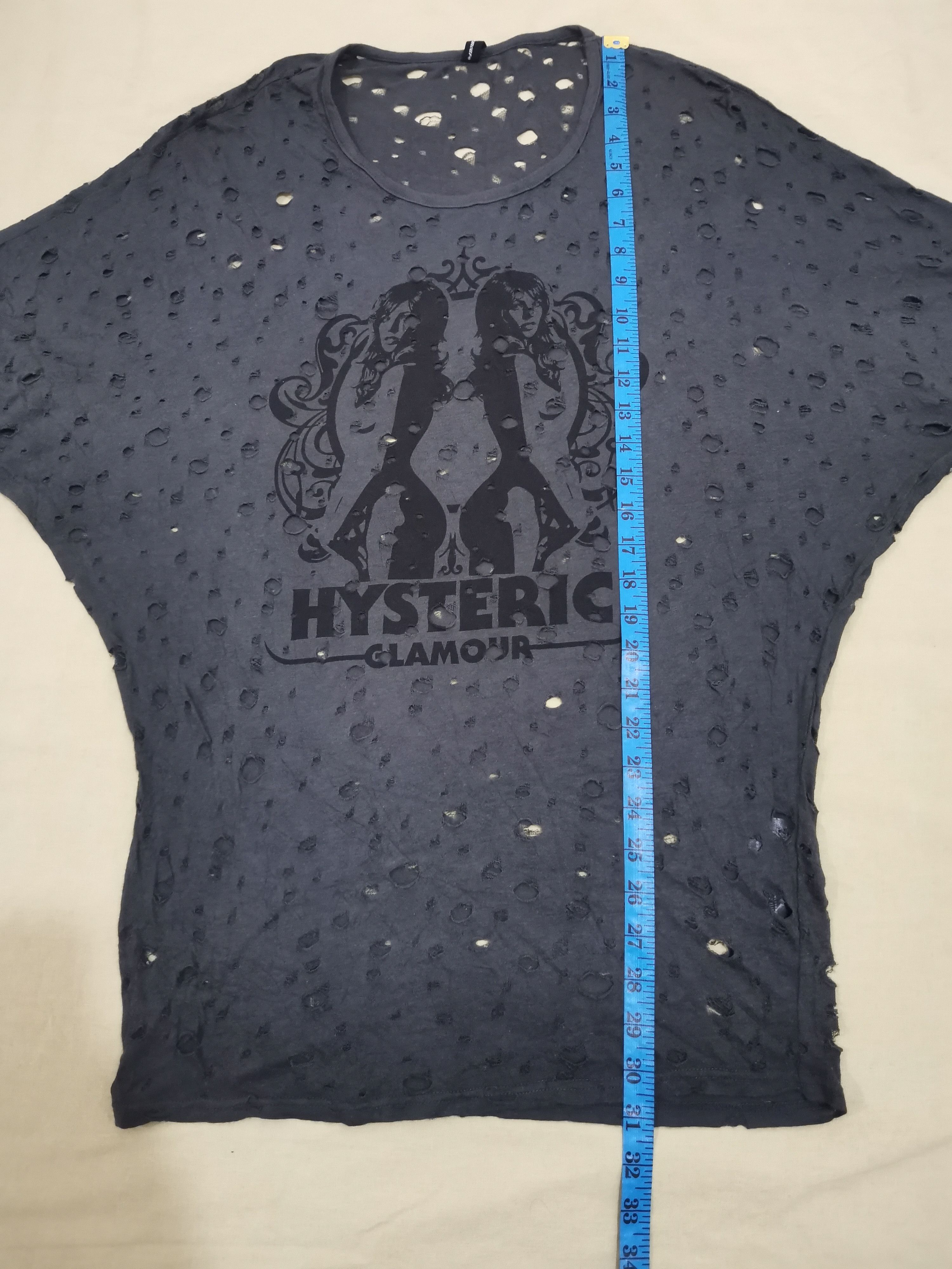 Hysteric Glamour Hysteric Glamour Hell's Coming Down Tee Punk Seditionaries Size US M / EU 48-50 / 2 - 7 Thumbnail