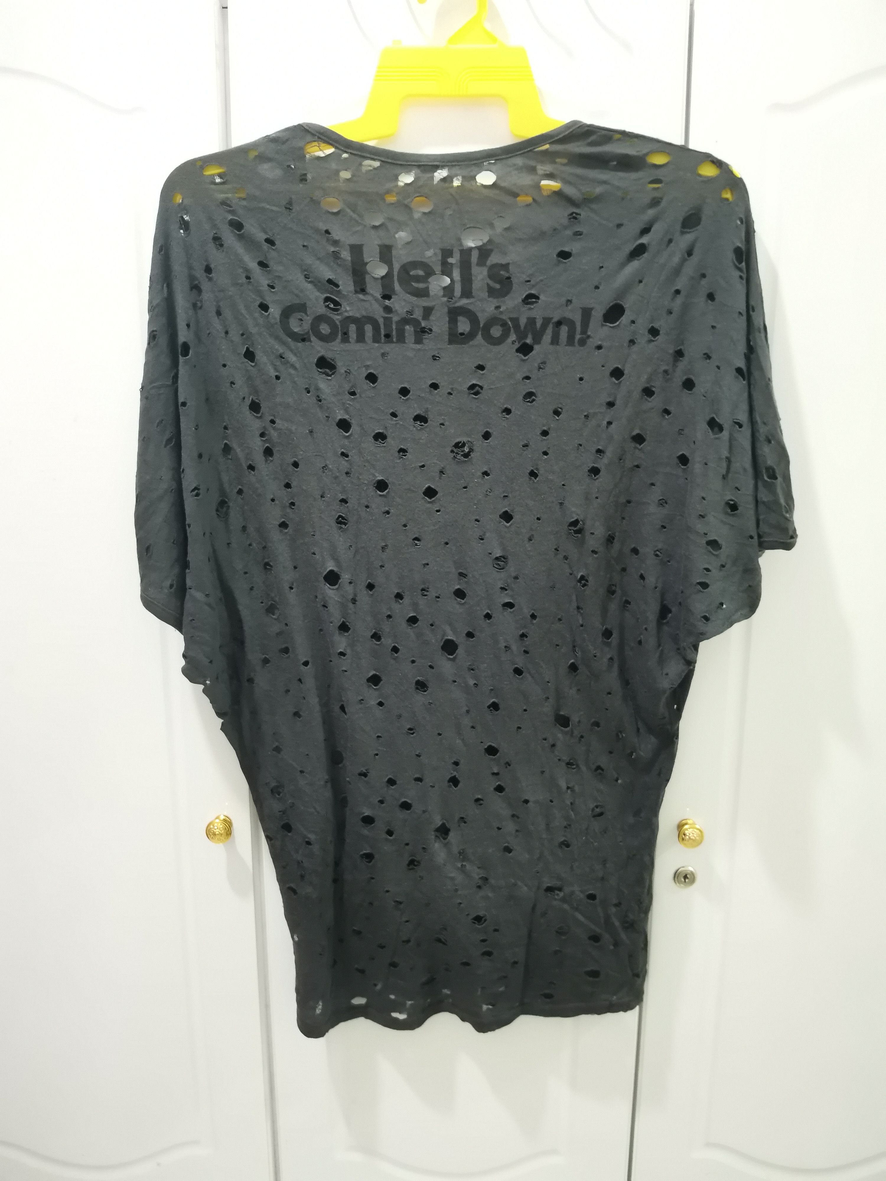 Hysteric Glamour Hysteric Glamour Hell's Coming Down Tee Punk Seditionaries Size US M / EU 48-50 / 2 - 4 Thumbnail