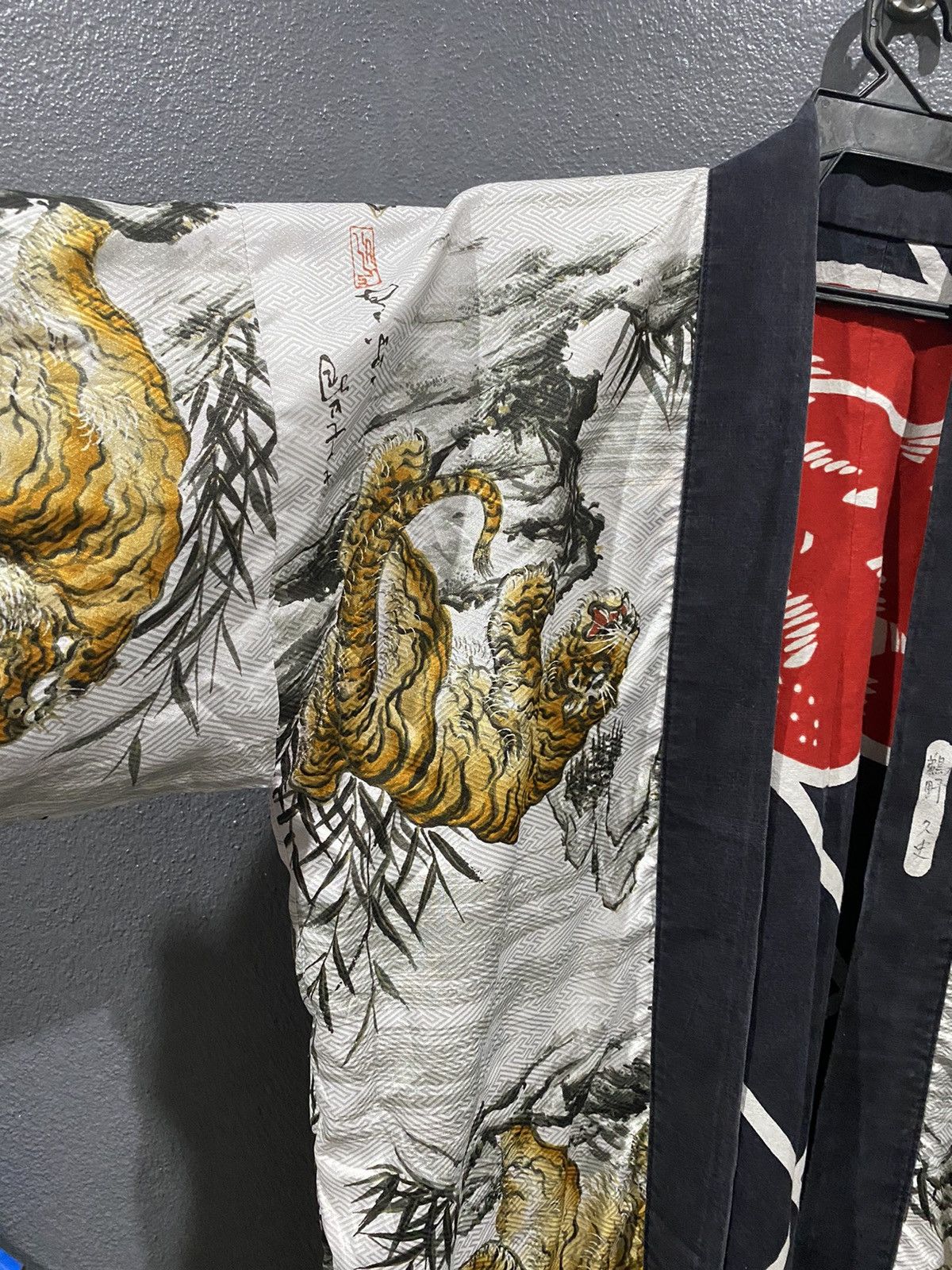 Other Vintage Dragon Motives Japanese Reversible Kimono Size US L / EU 52-54 / 3 - 2 Thumbnail