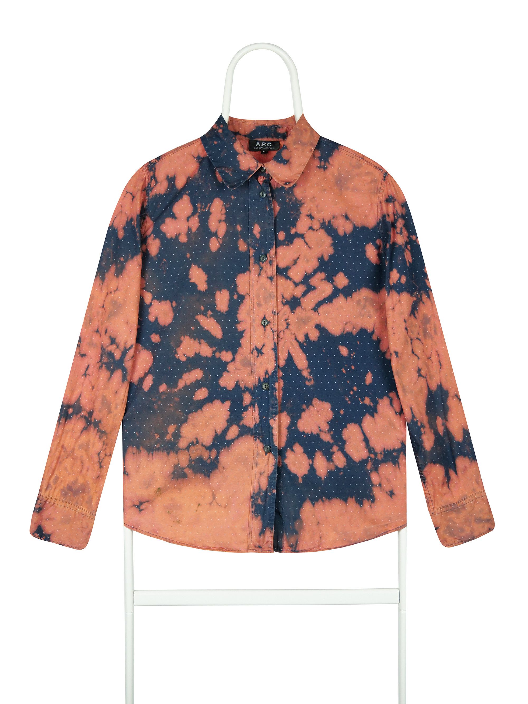 A.P.C. A.P.C. Rue Madame Paris tie dye womens shirt Size M / US 6-8 / IT 42-44 - 2 Thumbnail