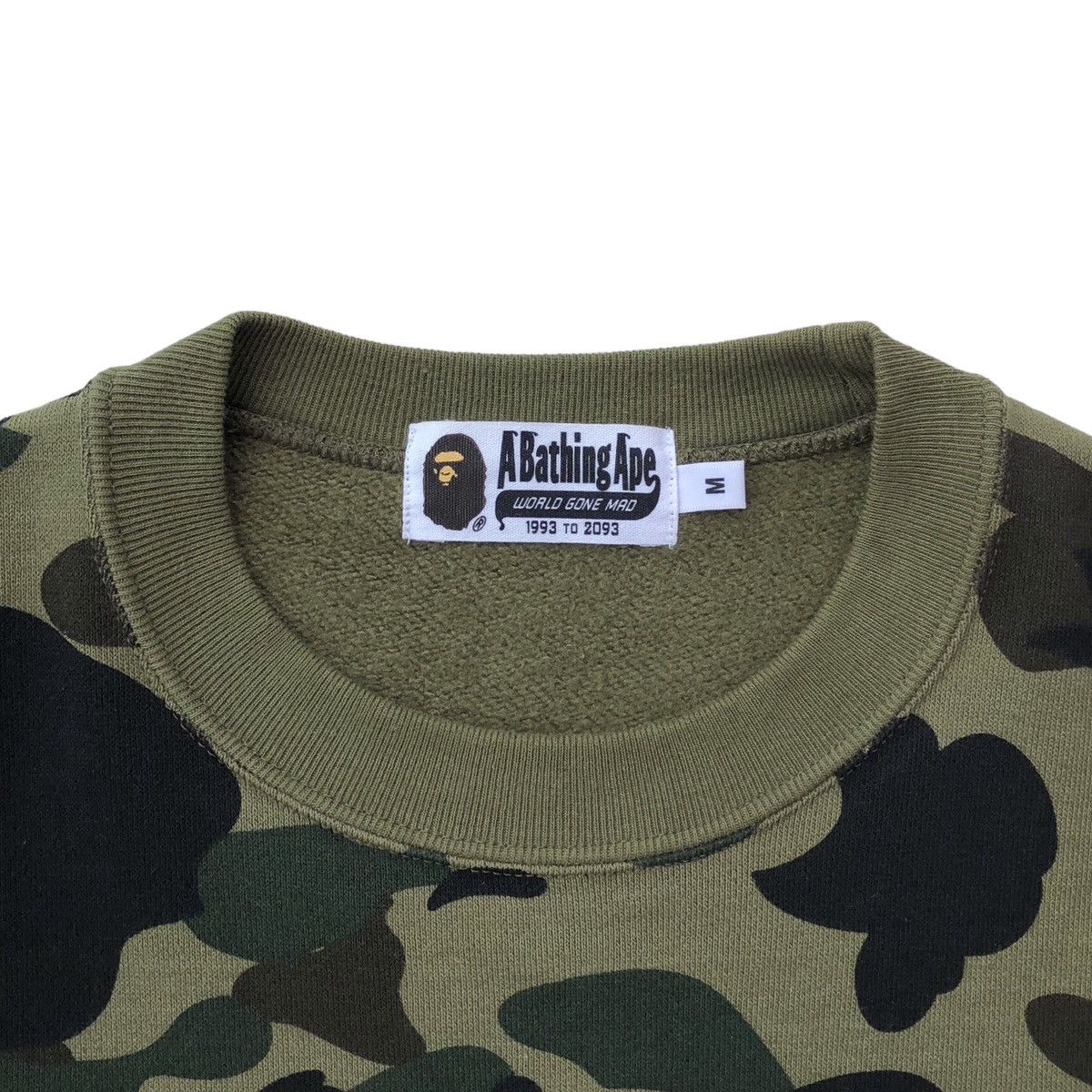 Bape 1st Camo College Crewneck Size US M / EU 48-50 / 2 - 7 Thumbnail
