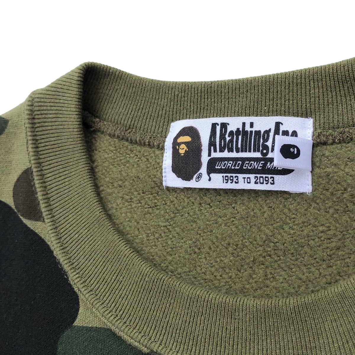 Bape 1st Camo College Crewneck Size US M / EU 48-50 / 2 - 9 Thumbnail