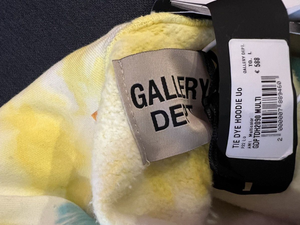 Gallery Dept. Gallery Dept. Tye Die Hoodie Sz.L Size US L / EU 52-54 / 3 - 9 Thumbnail
