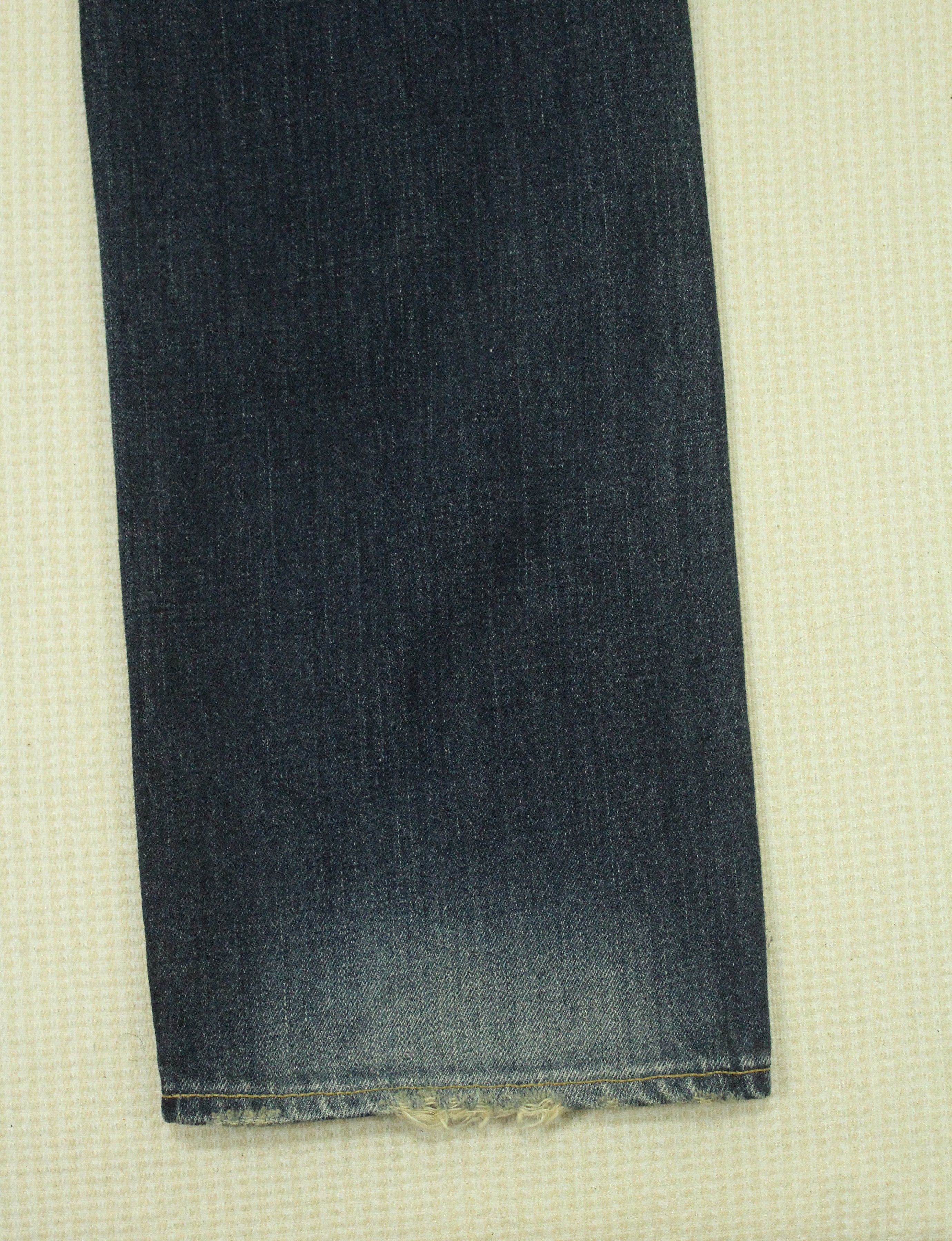 Eternal ETERNAL Denim SASHIKO BORO Patchwork Low Rise Size US 30 / EU 46 - 13 Thumbnail
