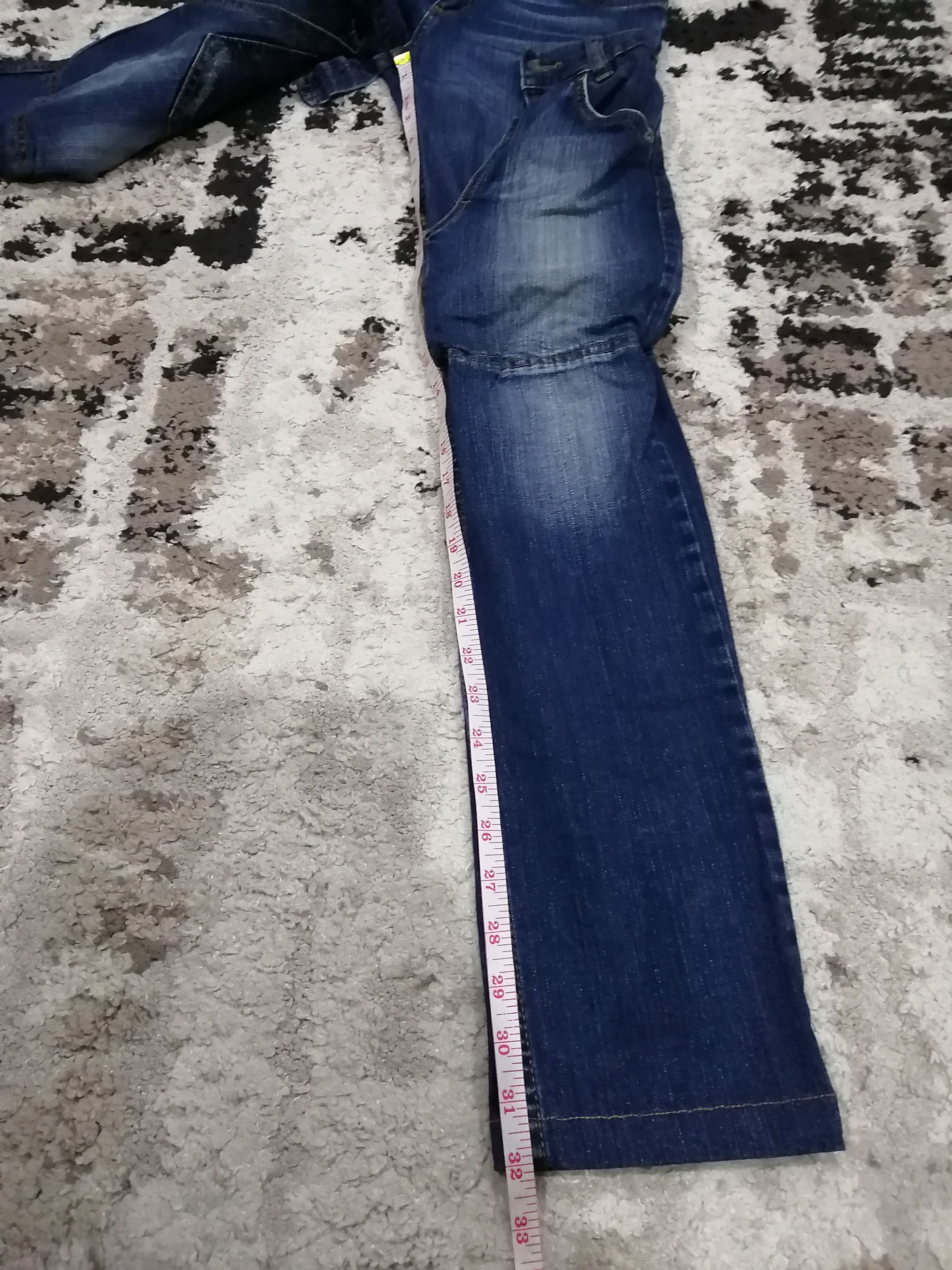 Japanese Brand Vintage Waggon Japan Made For Punk Double Waist Jeans Size 26" / US 2 / IT 38 - 20 Thumbnail