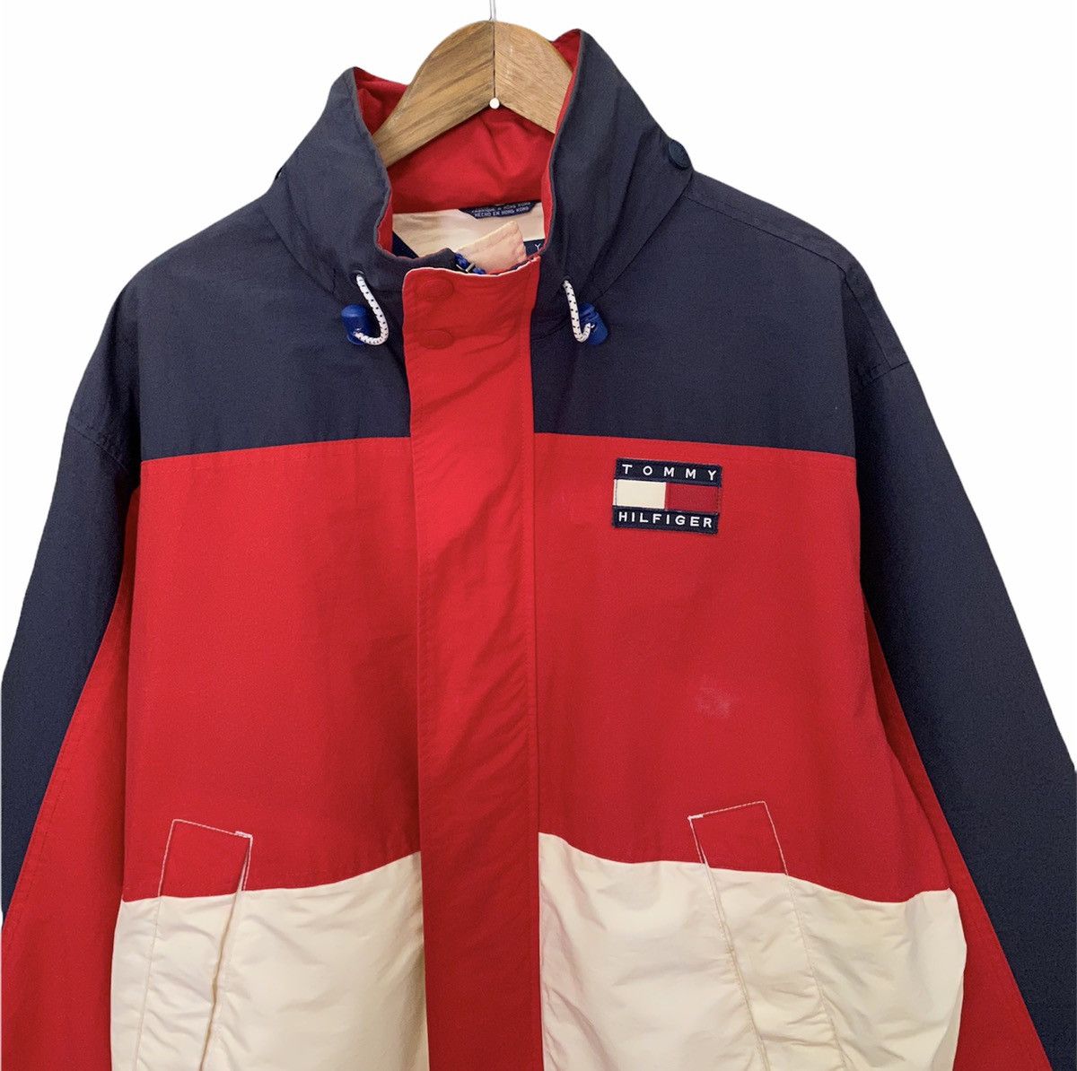 Tommy Hilfiger RARE🔥TOMMY HILFIGER Sailing Gear Colour Block Jacket Size US XL / EU 56 / 4 - 2 Thumbnail
