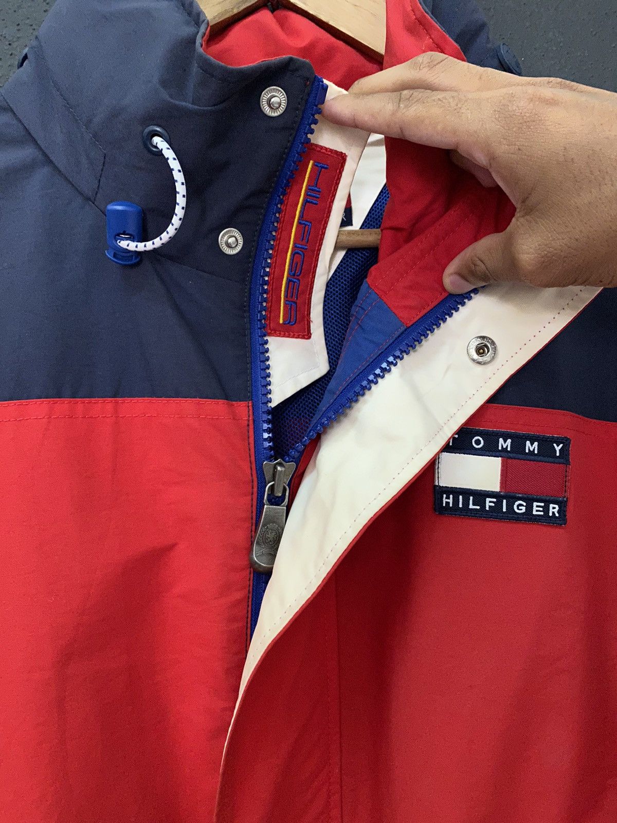 Tommy Hilfiger RARE🔥TOMMY HILFIGER Sailing Gear Colour Block Jacket Size US XL / EU 56 / 4 - 9 Thumbnail
