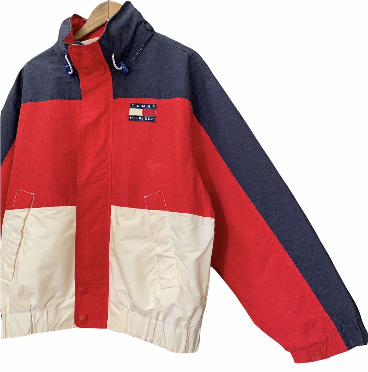 Tommy Hilfiger RARE🔥TOMMY HILFIGER Sailing Gear Colour Block Jacket Size US XL / EU 56 / 4 - 4 Thumbnail