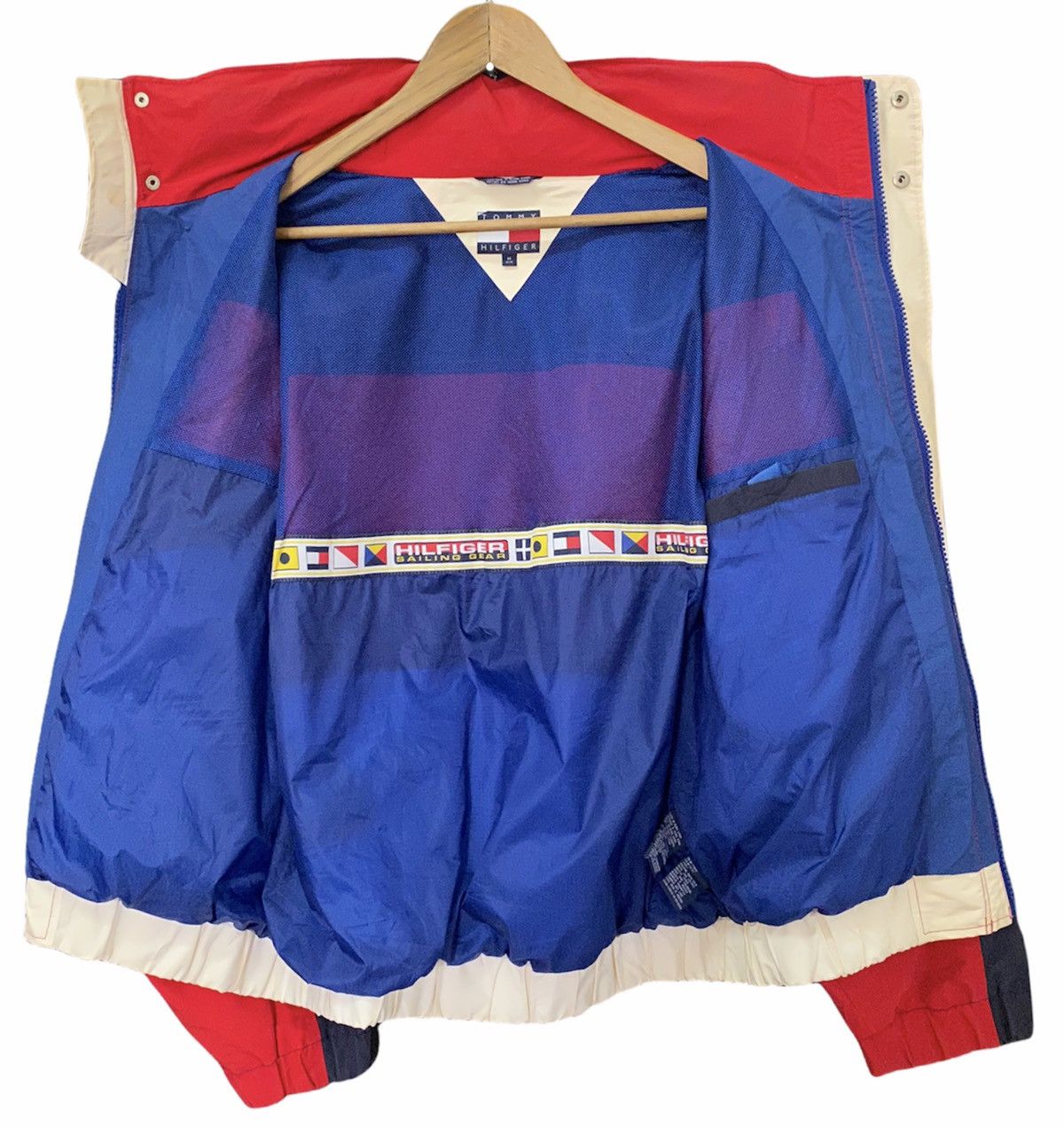 Tommy Hilfiger RARE🔥TOMMY HILFIGER Sailing Gear Colour Block Jacket Size US XL / EU 56 / 4 - 7 Thumbnail