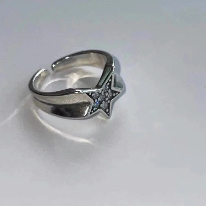 Handmade Star Resizable Rings Size ONE SIZE - 5 Thumbnail
