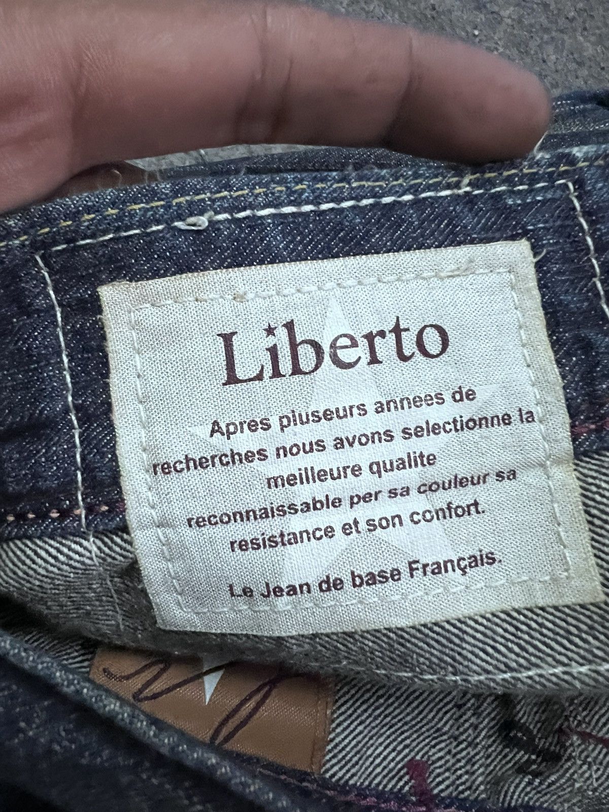 Japanese Brand × Vintage FLARED💥 LIBERTO BUSH PANT STUDDED DISTRESSED DENIM PANT Size US 32 / EU 48 - 9 Thumbnail