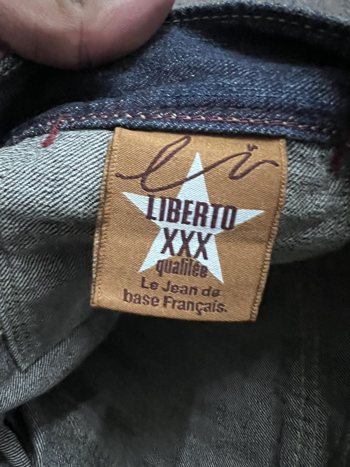 Japanese Brand × Vintage FLARED💥 LIBERTO BUSH PANT STUDDED DISTRESSED DENIM PANT Size US 32 / EU 48 - 10 Thumbnail