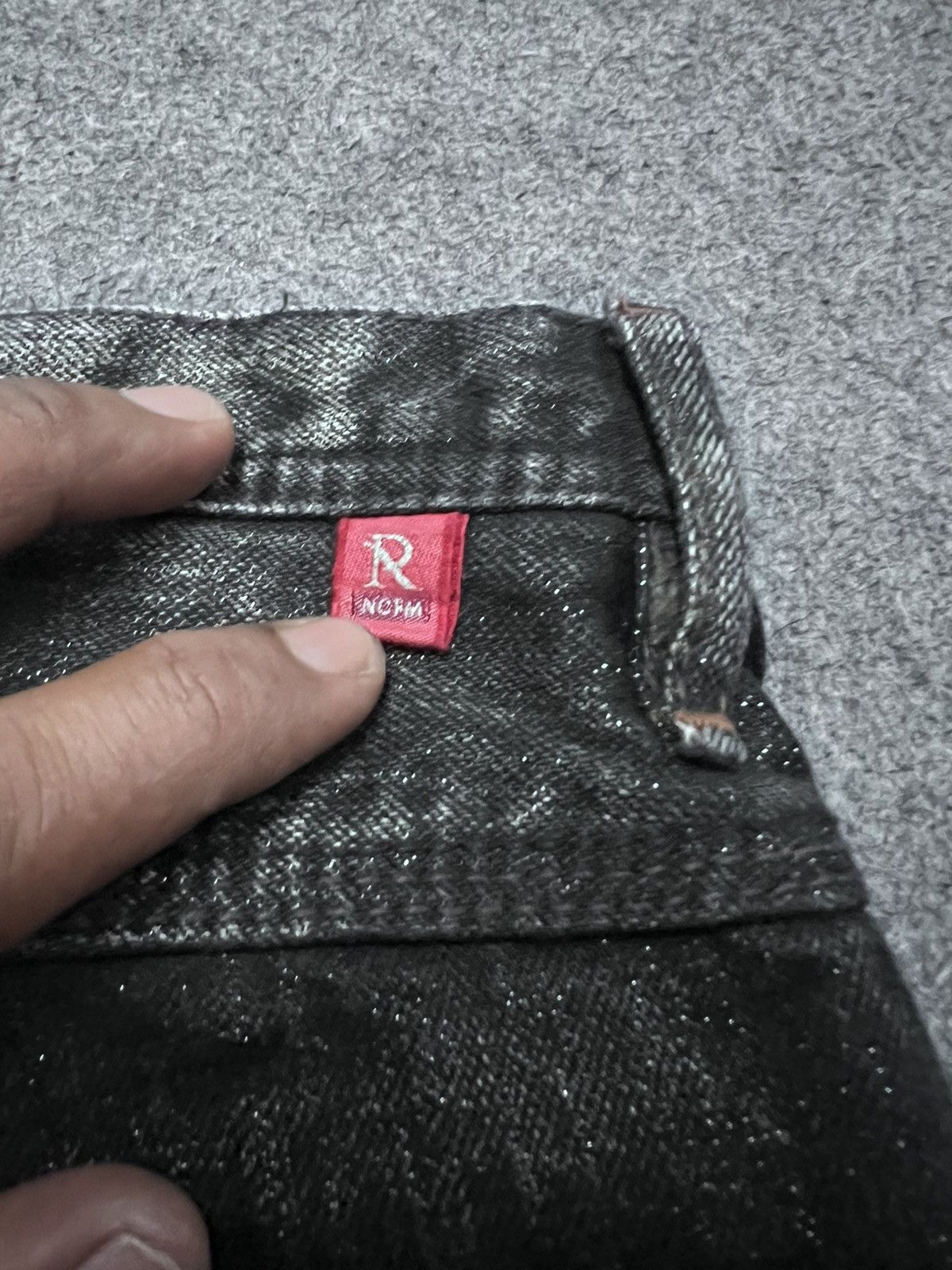 Japanese Brand × Vintage FIRE BLACK FADED DISTRESSED DENIM PANT Size US 32 / EU 48 - 7 Thumbnail