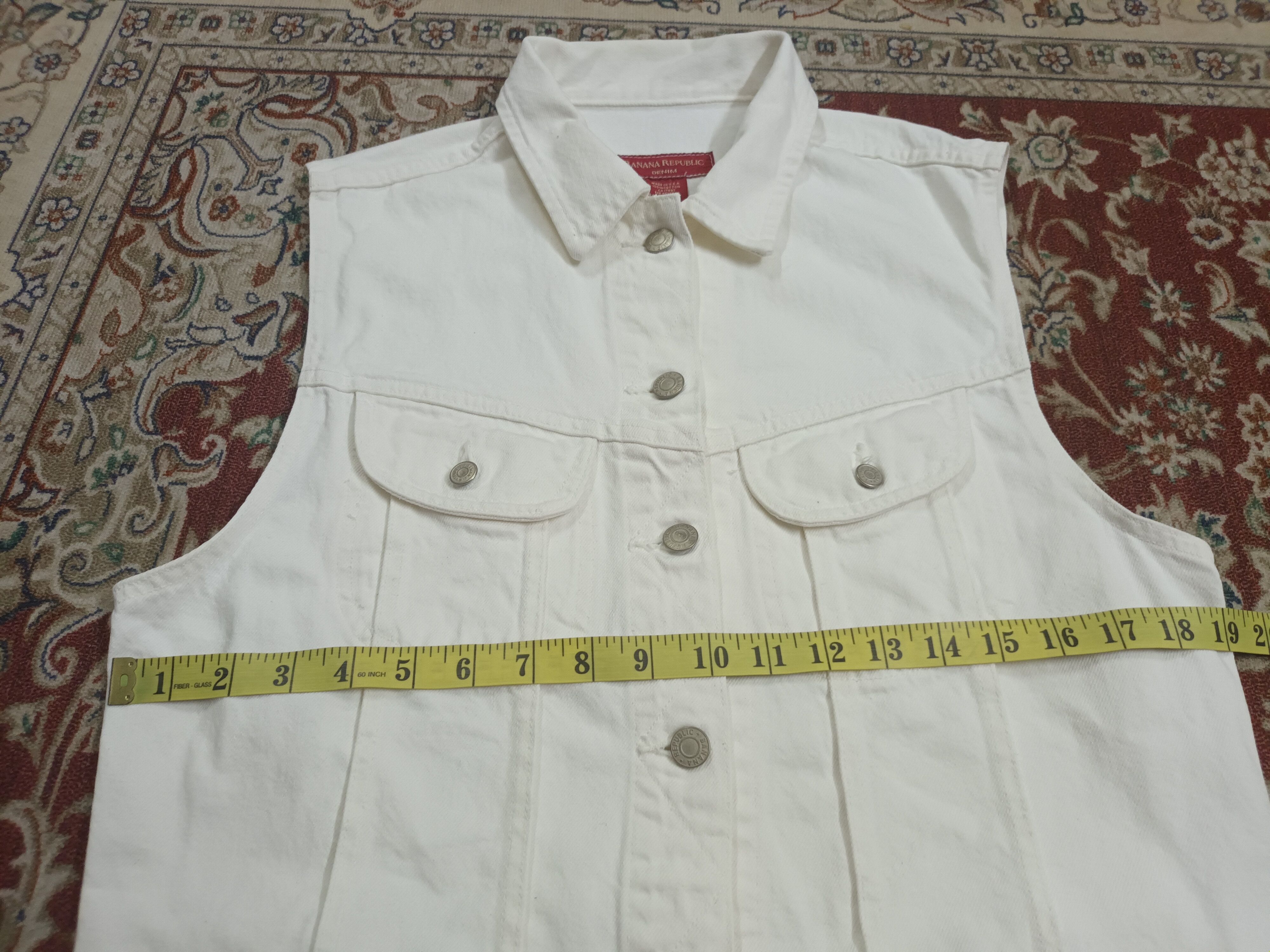 Banana Republic 🔥 BANANA REPUBLIC USA DENIM VEST 🔥 Size US M / EU 48-50 / 2 - 12 Thumbnail