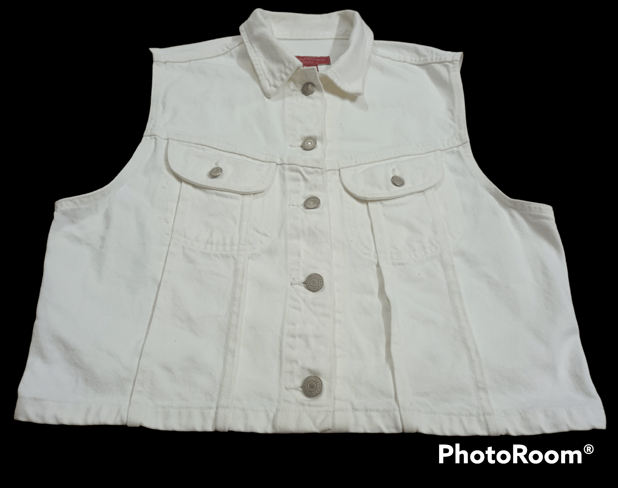 Banana Republic 🔥 BANANA REPUBLIC USA DENIM VEST 🔥 Size US M / EU 48-50 / 2 - 2 Thumbnail