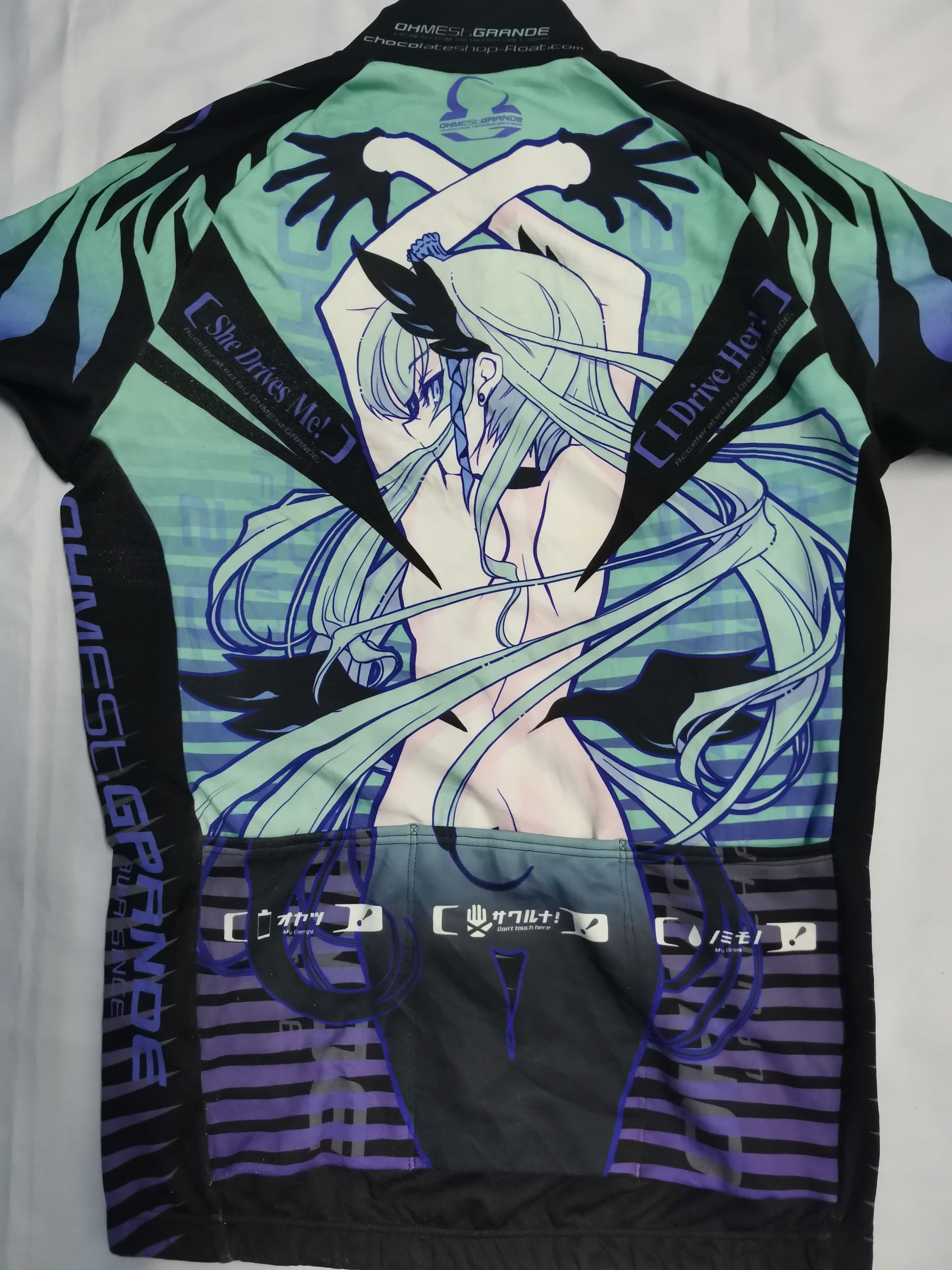 Anime Valette Japan Anime Sexy Porn Bicycle Jersey Eva Hook-ups Size US L / EU 52-54 / 3 - 1 Thumbnail