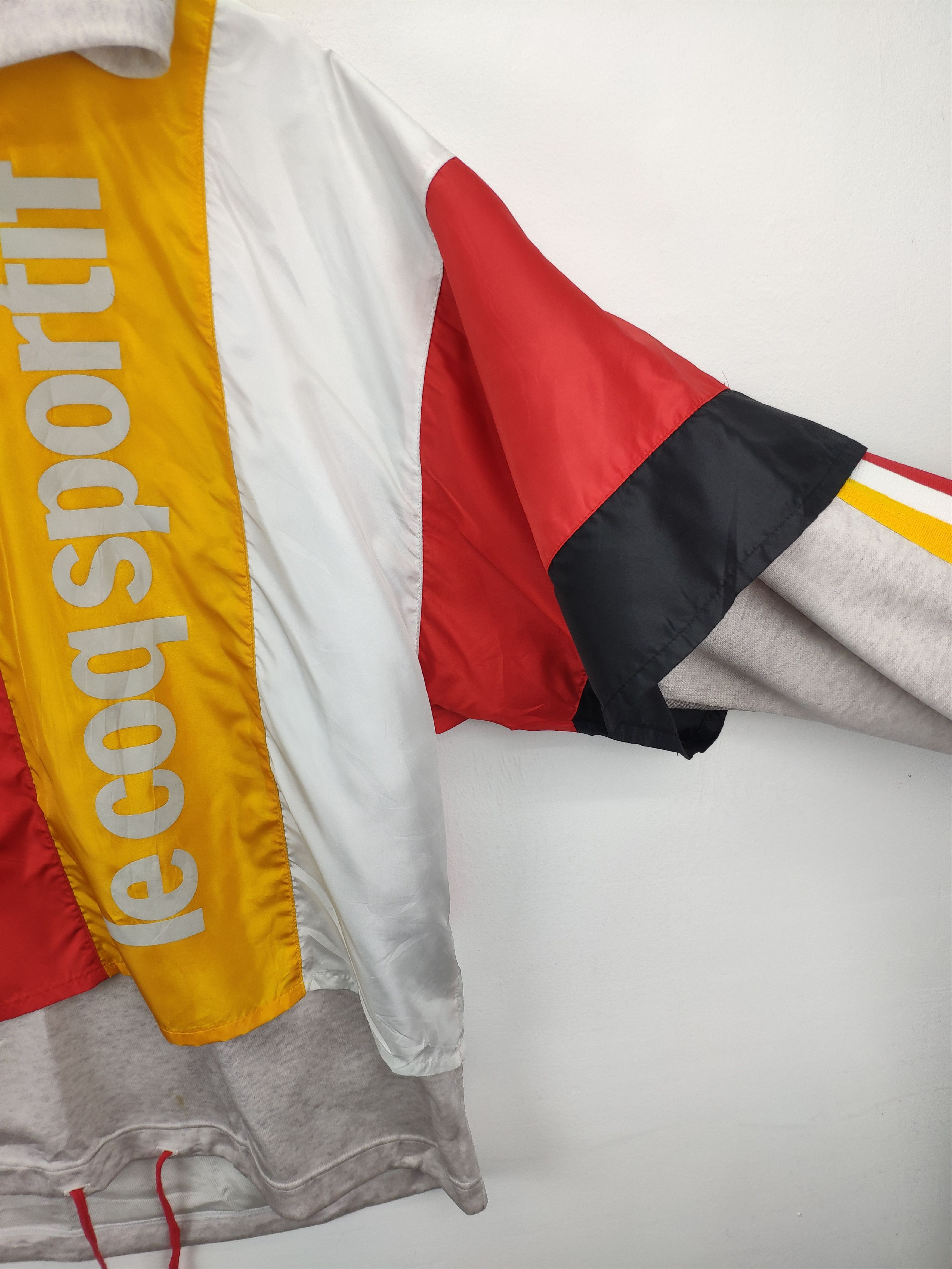 Japanese Brand × Le Coq Sportif × Vintage Vintage Le Coq Sportif Hoodie Big Logo Size US L / EU 52-54 / 3 - 10 Thumbnail