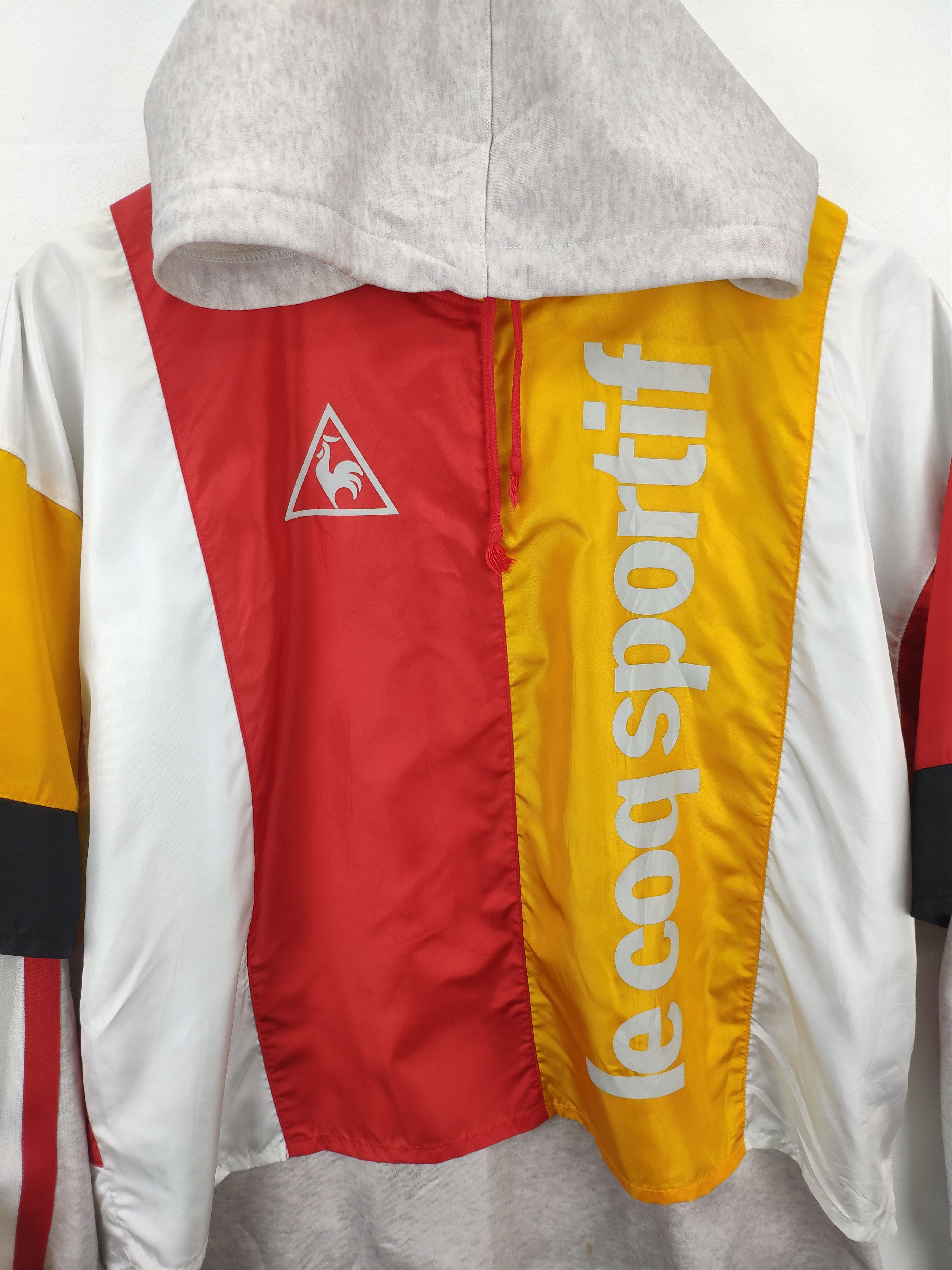 Japanese Brand × Le Coq Sportif × Vintage Vintage Le Coq Sportif Hoodie Big Logo Size US L / EU 52-54 / 3 - 12 Thumbnail