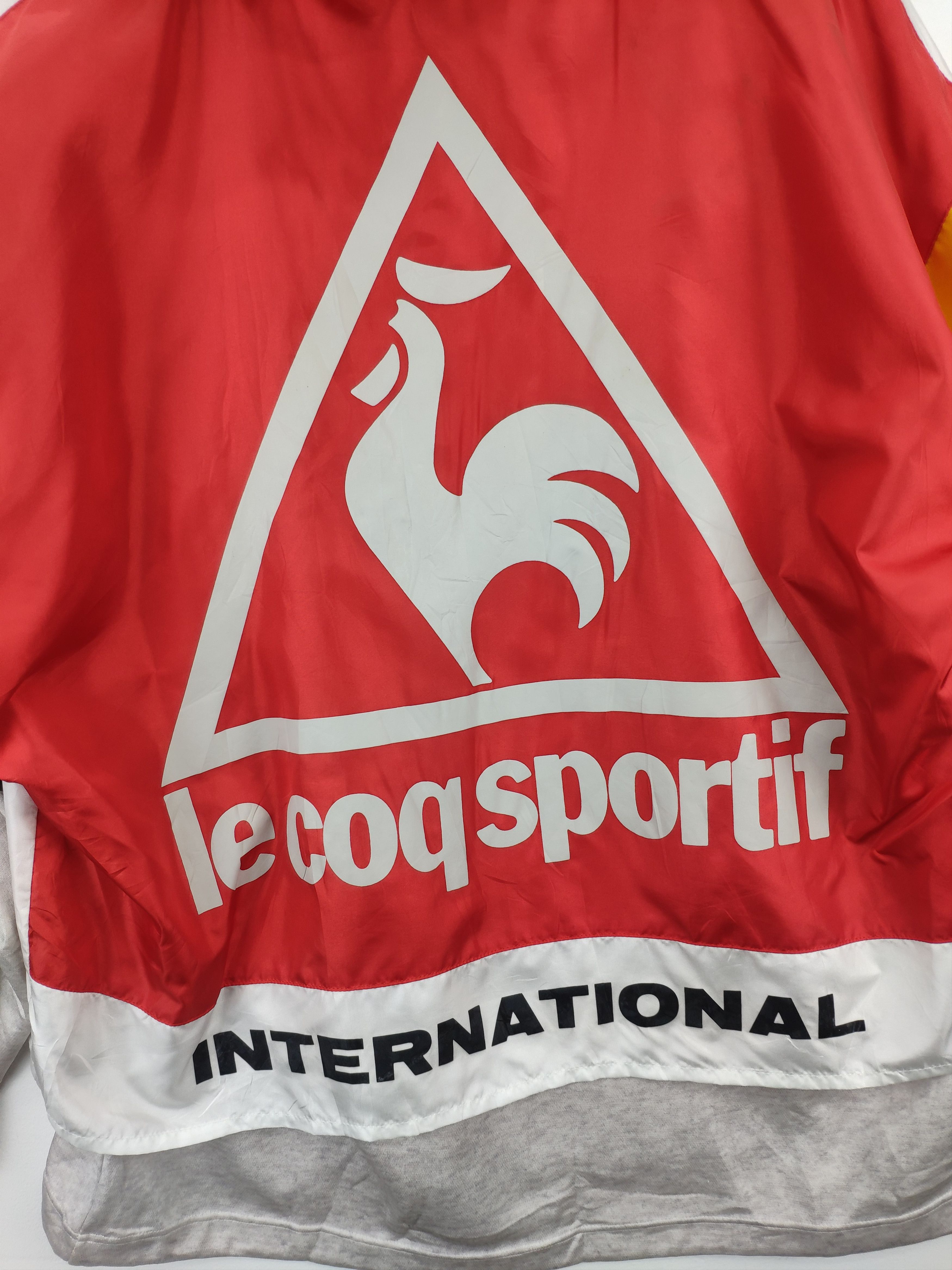 Japanese Brand × Le Coq Sportif × Vintage Vintage Le Coq Sportif Hoodie Big Logo Size US L / EU 52-54 / 3 - 16 Thumbnail