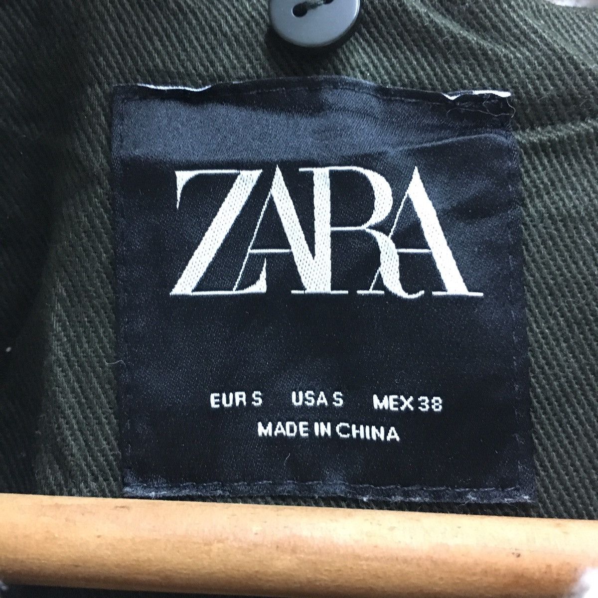 Seditionaries × Zara Vintage Zara Sherpa Collar Jacket Size US S / EU 44-46 / 1 - 8 Thumbnail