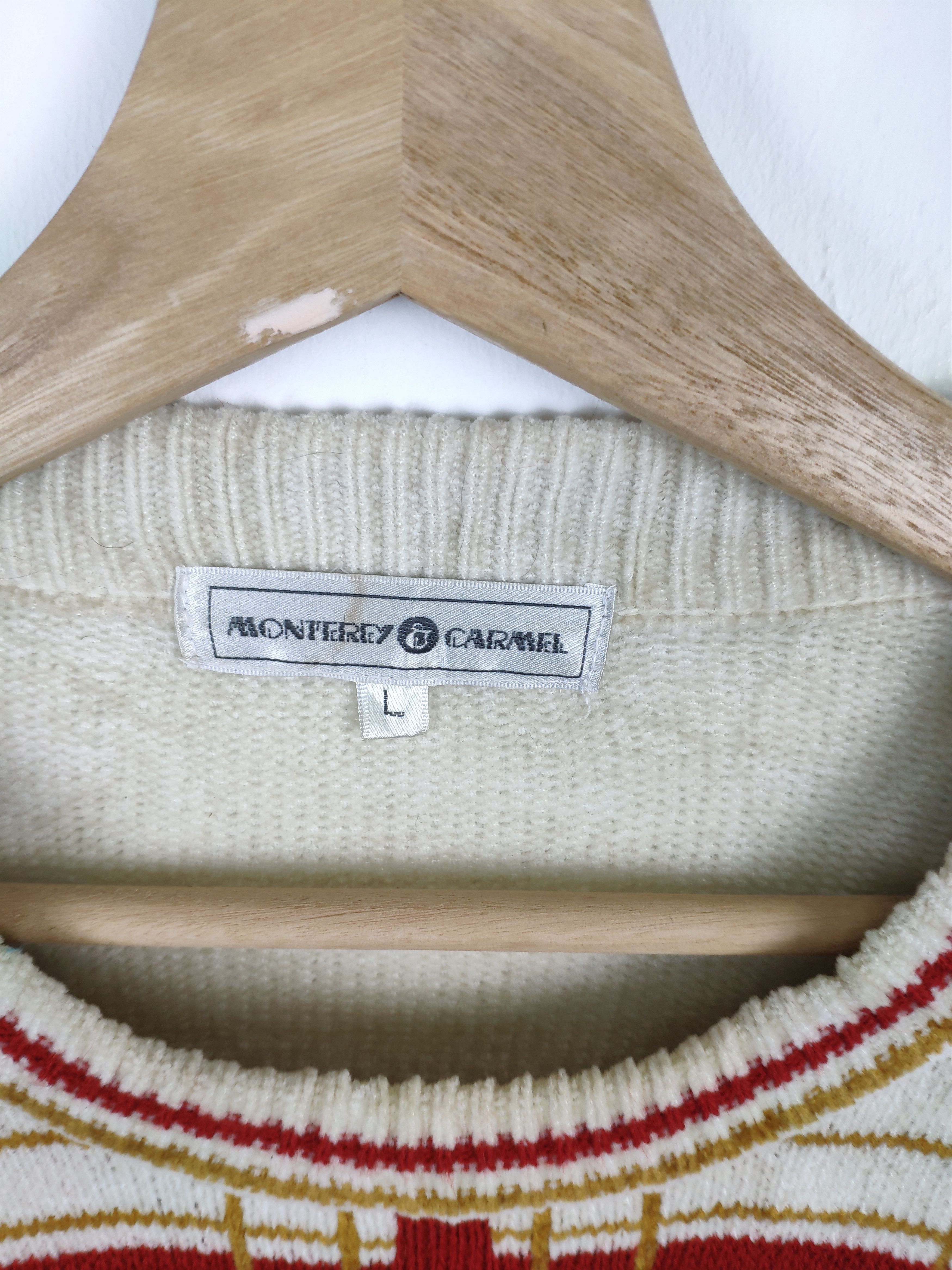 Aran Isles Knitwear × Japanese Brand Steal 💥 Vintage Wool Knit Sweater Rome Empire Motif Size US L / EU 52-54 / 3 - 8 Thumbnail