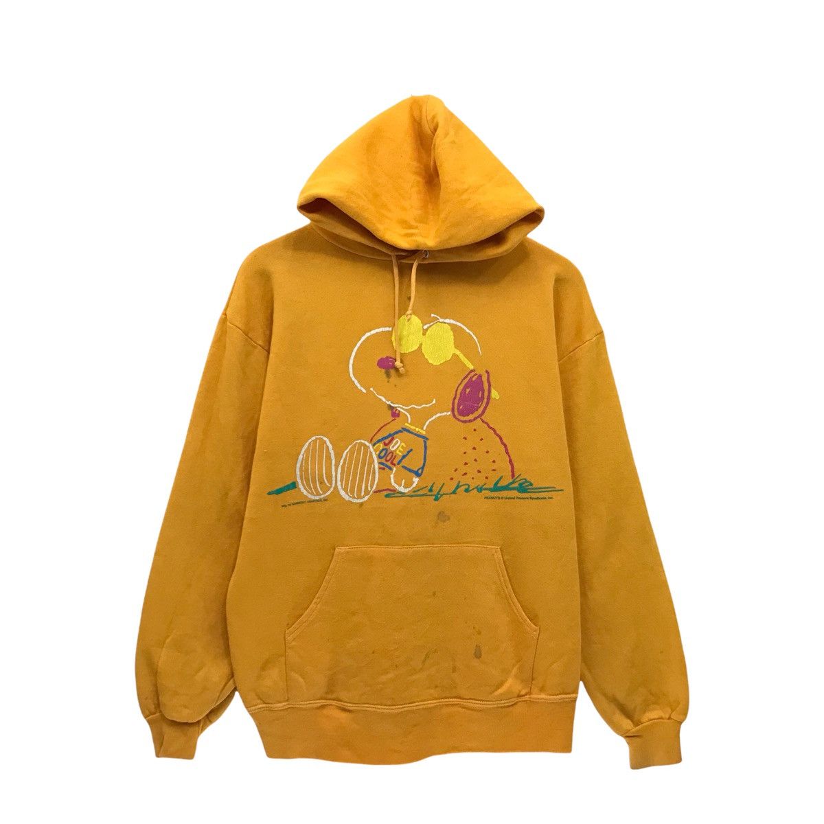 Vintage 90s Peanuts Snoopy Cartoon Hoddie