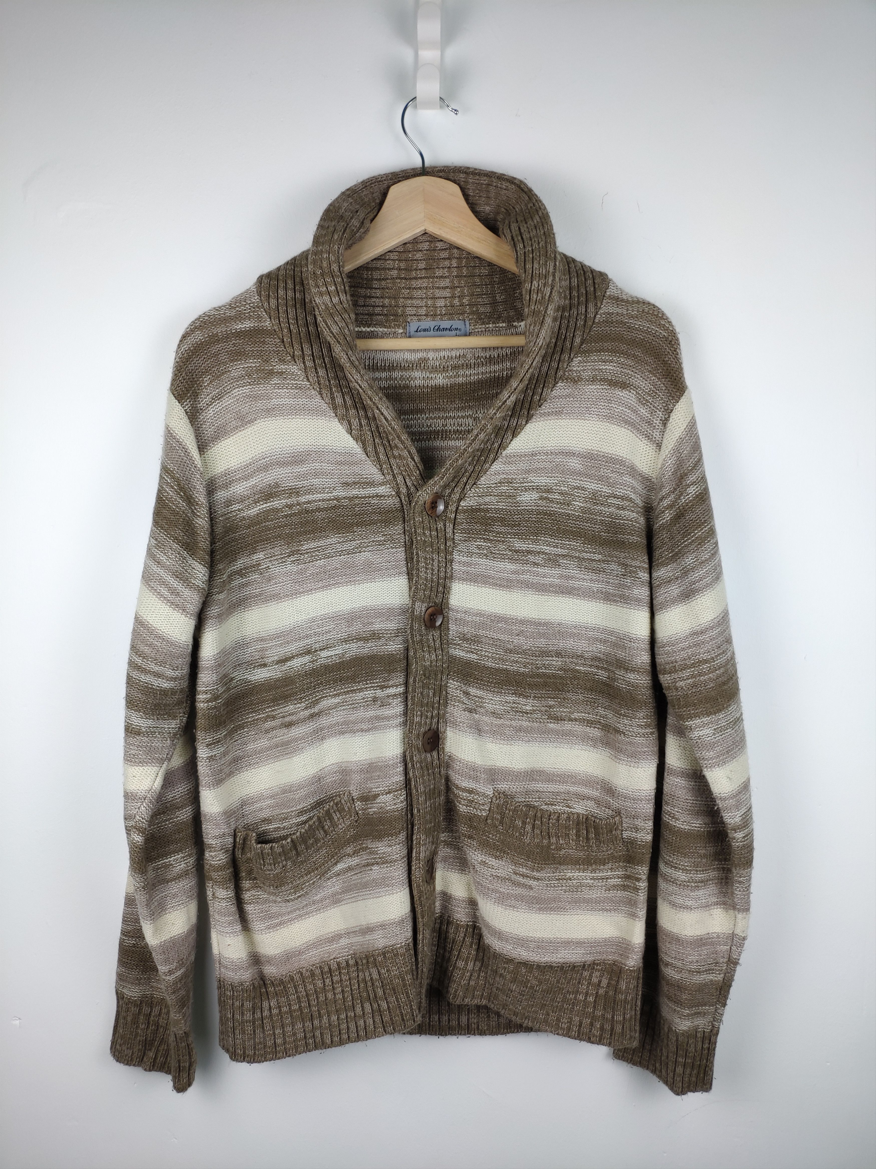 Aran Isles Knitwear × Japanese Brand Steal 💥 Vintage Knit Cardigan Native Style Size US M / EU 48-50 / 2 - 1 Thumbnail
