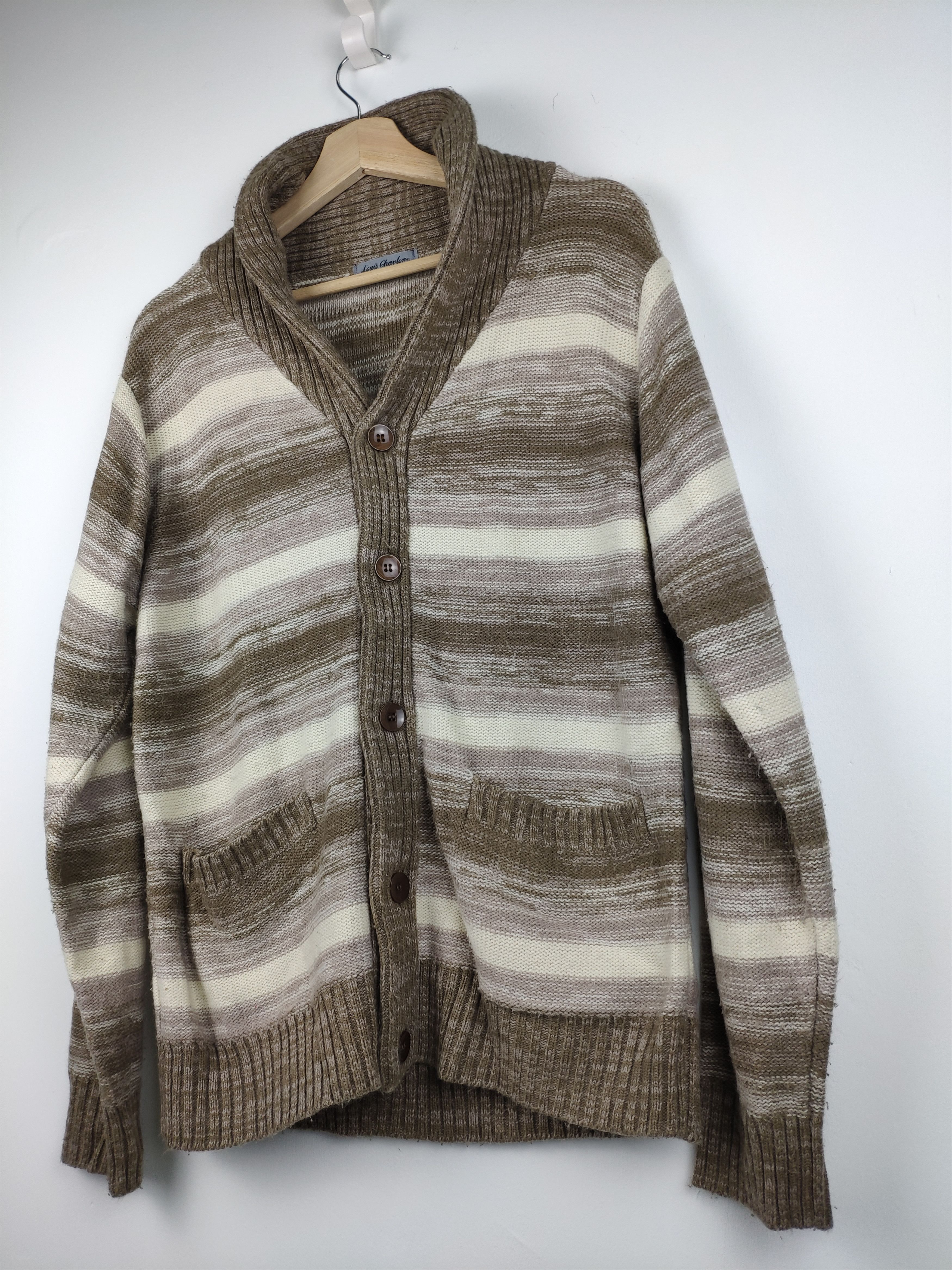 Aran Isles Knitwear × Japanese Brand Steal 💥 Vintage Knit Cardigan Native Style Size US M / EU 48-50 / 2 - 2 Thumbnail