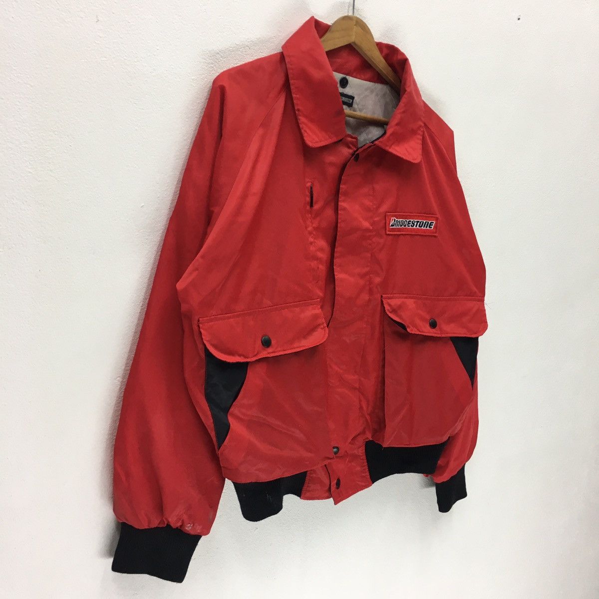 Sports Specialties × Vintage Vintage Bridgestone Big Logo Motorsports Racing Jacket Size US M / EU 48-50 / 2 - 5 Thumbnail